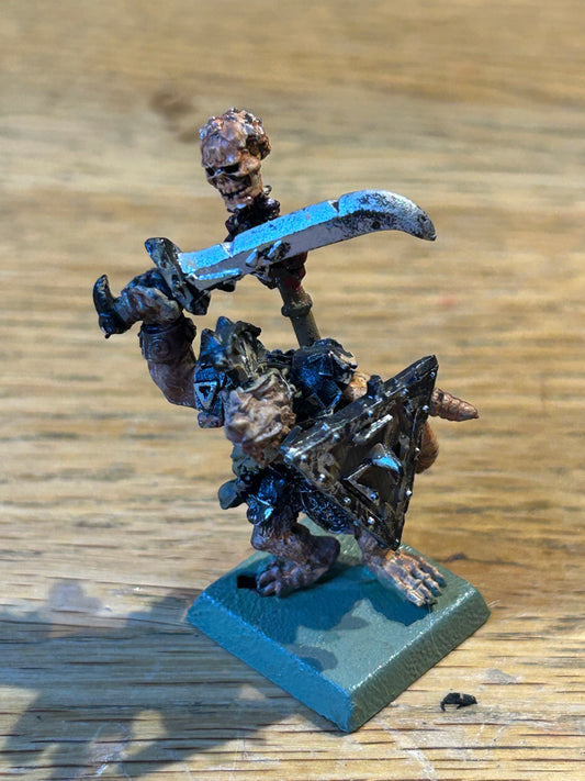 Skaven Warlord Citadel Warhammer Fantasy Old World Classic Metal GW 98