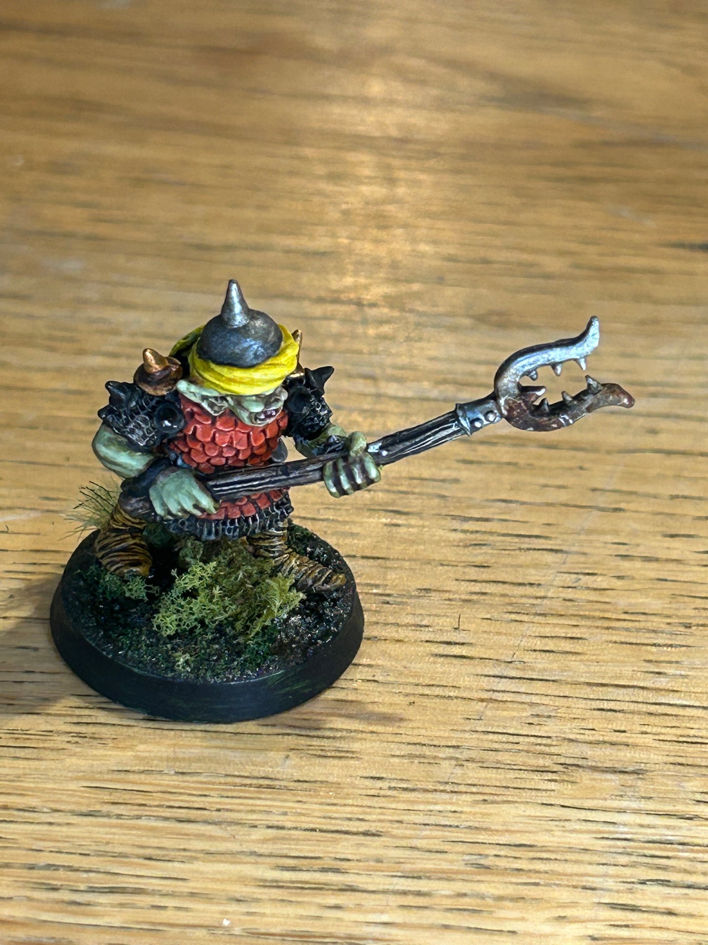 Dragon Bait miniatures goblin with pole arm (well painted)