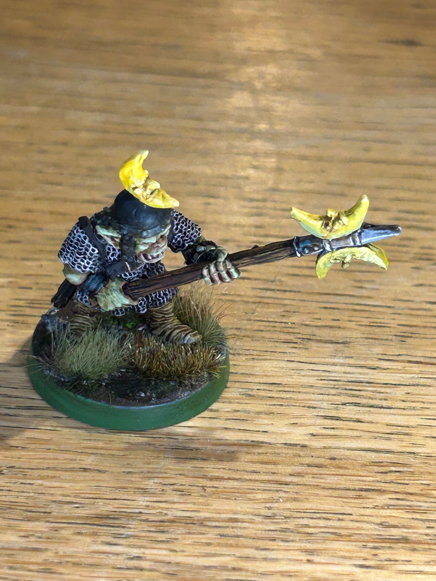 Dragon Bait miniatures goblin with pole arm (well painted)