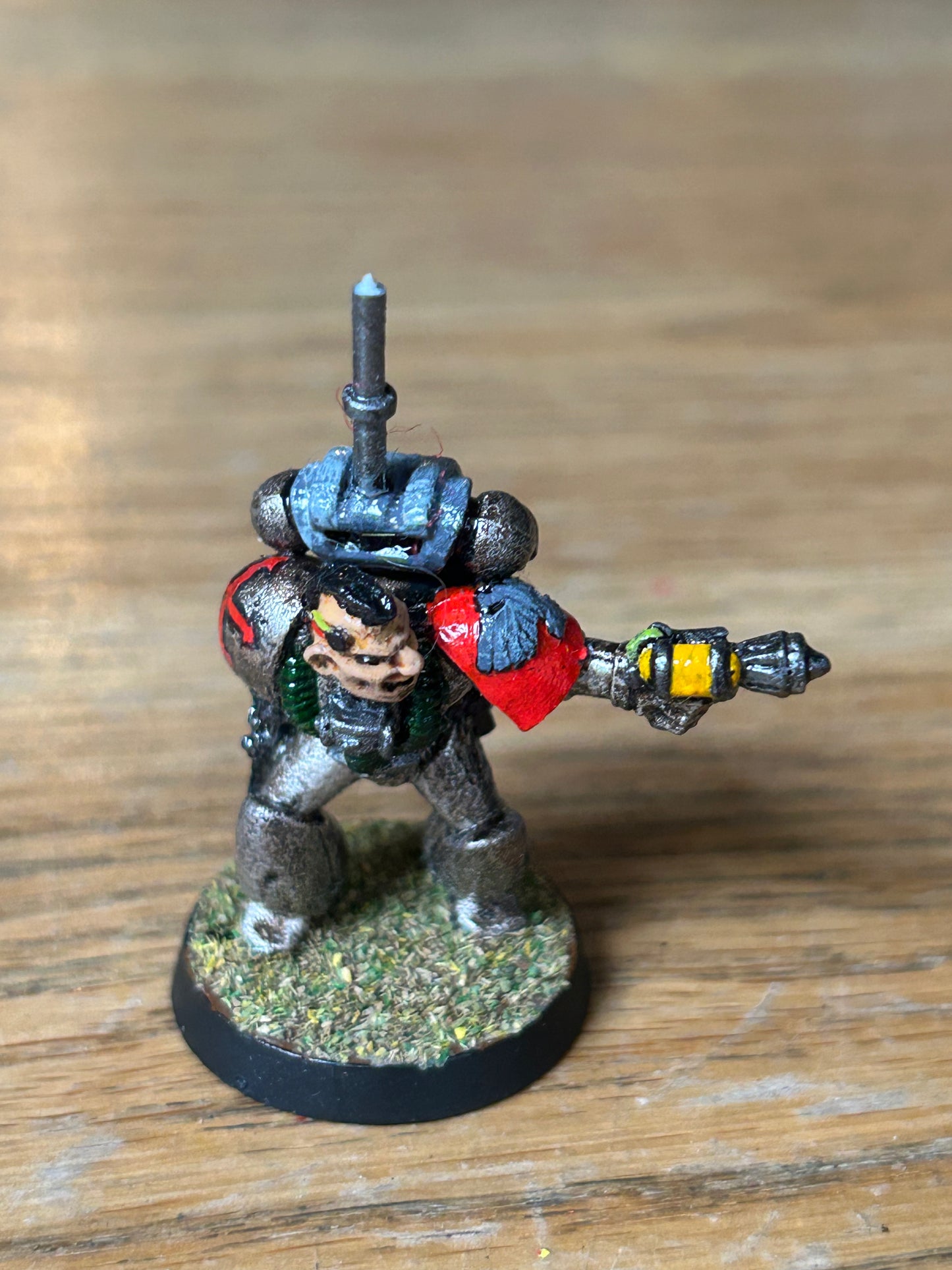Rogue Trader Captain Crabb Space Marine RT01 Warhammer 40k Metal Rare