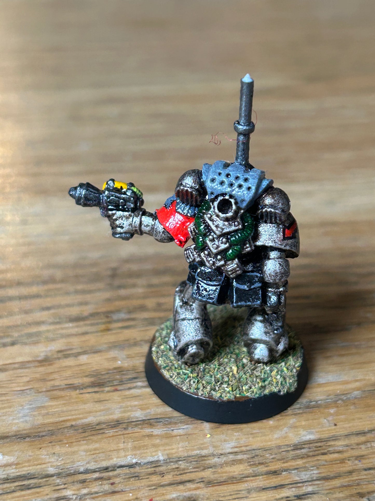 Rogue Trader Captain Crabb Space Marine RT01 Warhammer 40k Metal Rare