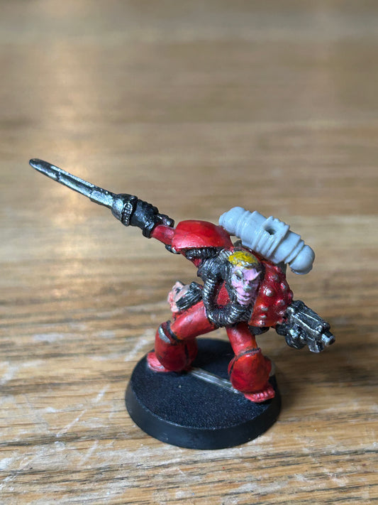 RT101 Space Marine Sergeant PAYNE Powersword/boltpistol with backpack