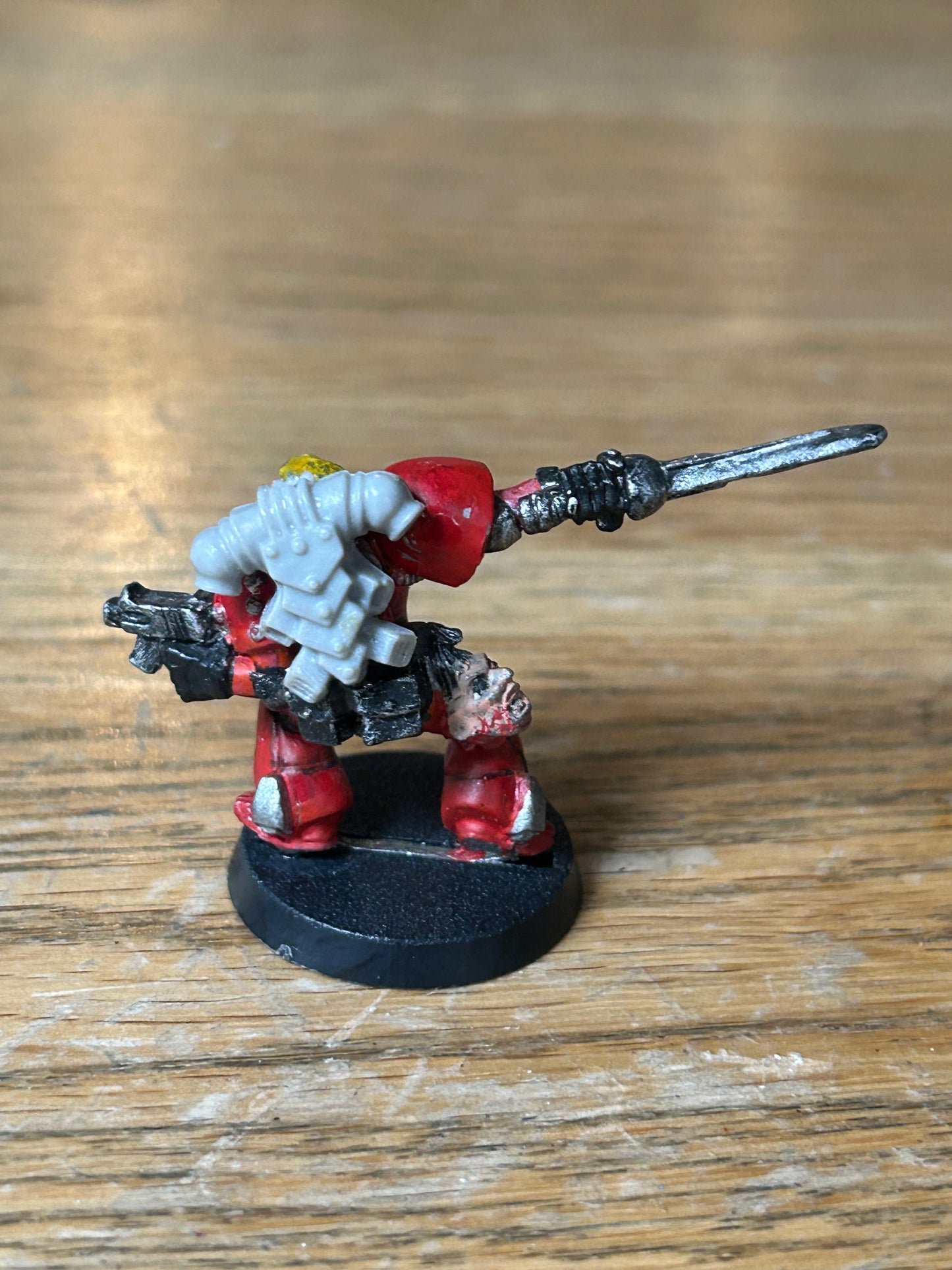 RT101 Space Marine Sergeant PAYNE Powersword/boltpistol with backpack