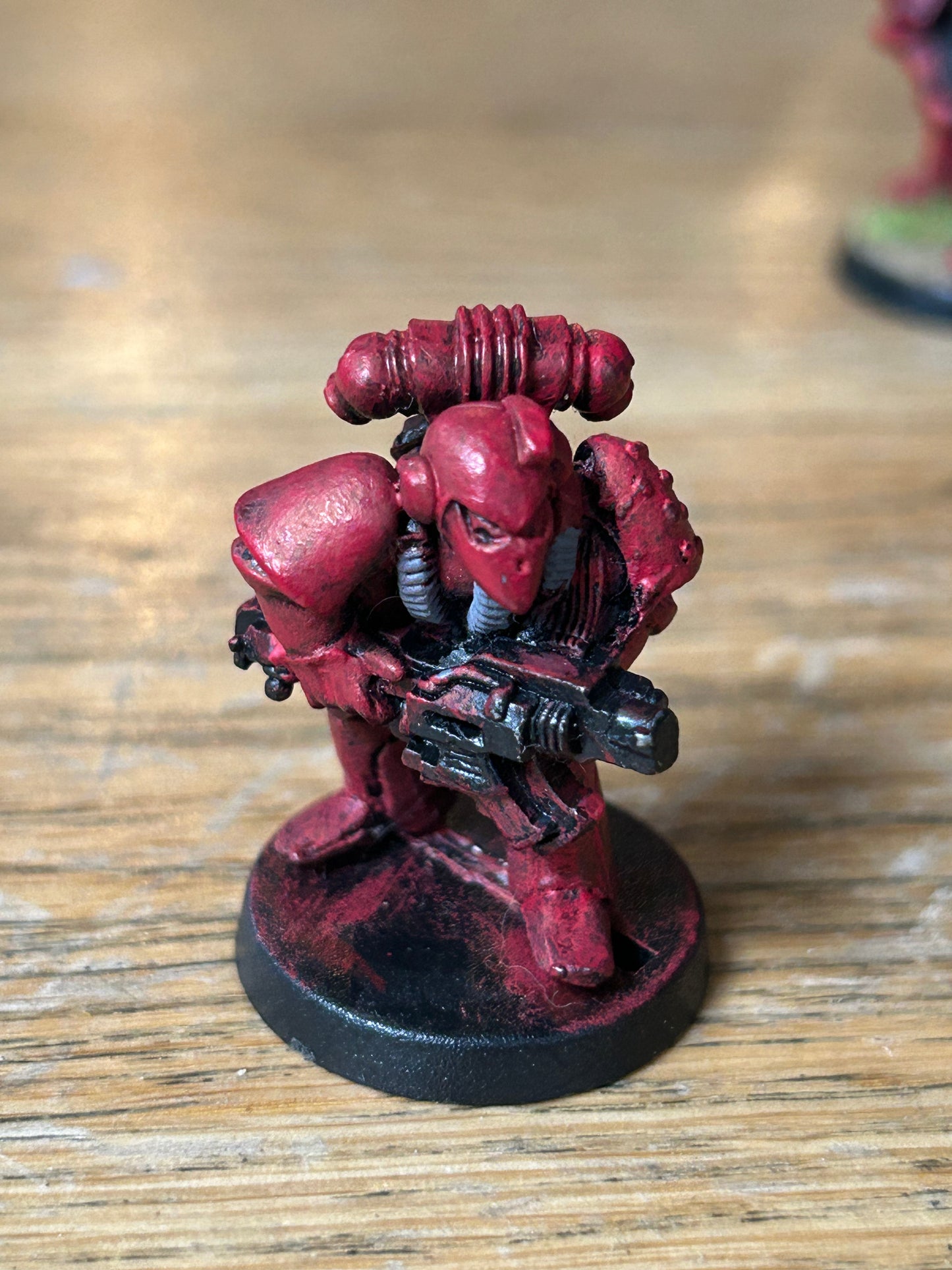 Rogue Trader Warhammer 40k Metal RT01 Space Marines Battle Brother Longun (has been stripped)