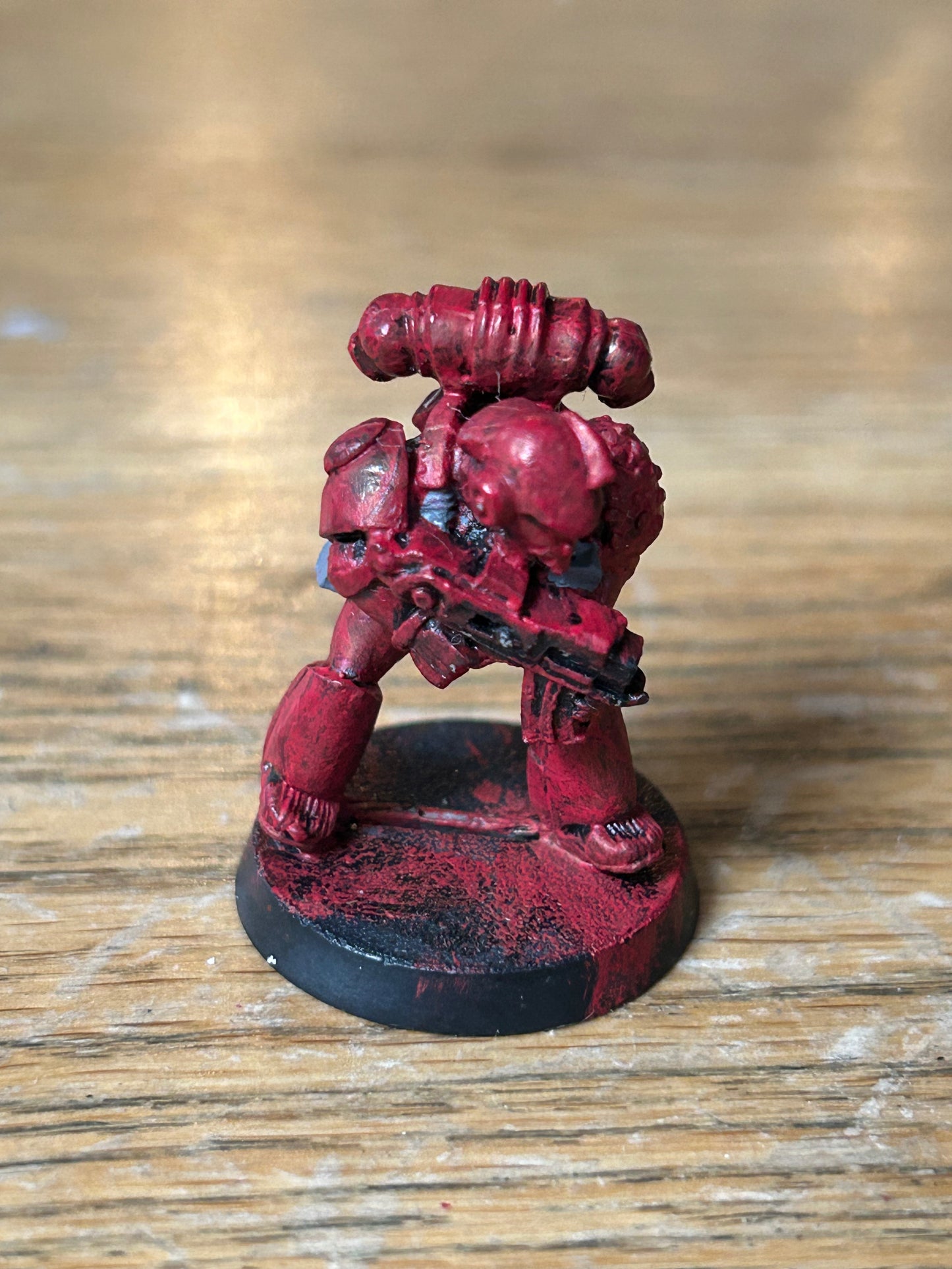 RARE Warhammer 40k Rogue Trader Space Marine Brother Deadmole / Taylor  Metal