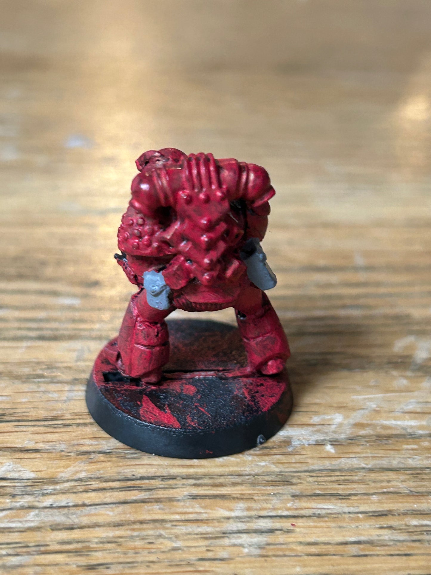 RARE Warhammer 40k Rogue Trader Space Marine Brother Deadmole / Taylor  Metal