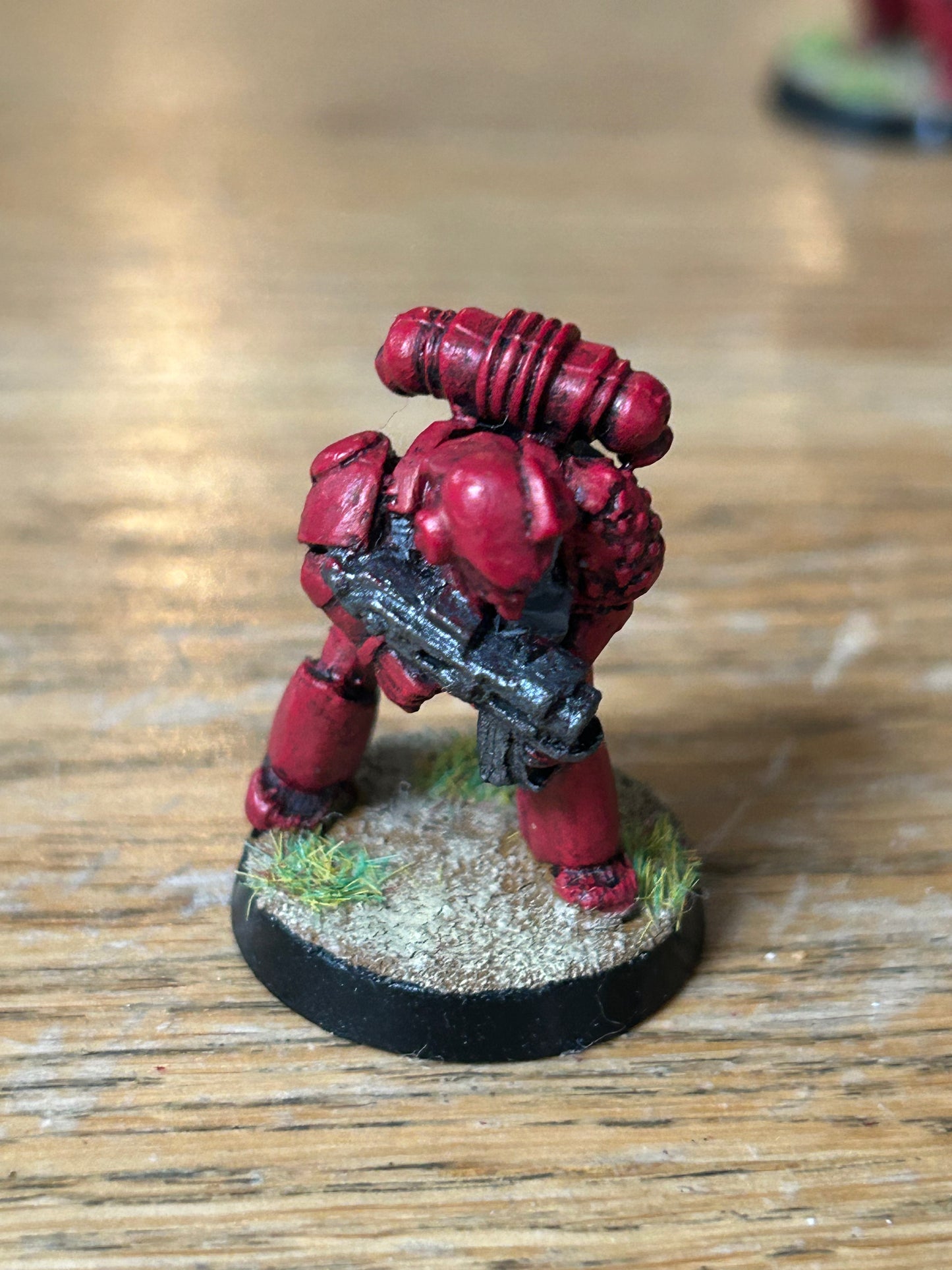 RARE Warhammer 40k Rogue Trader Space Marine Brother Deadmole / Taylor  Metal