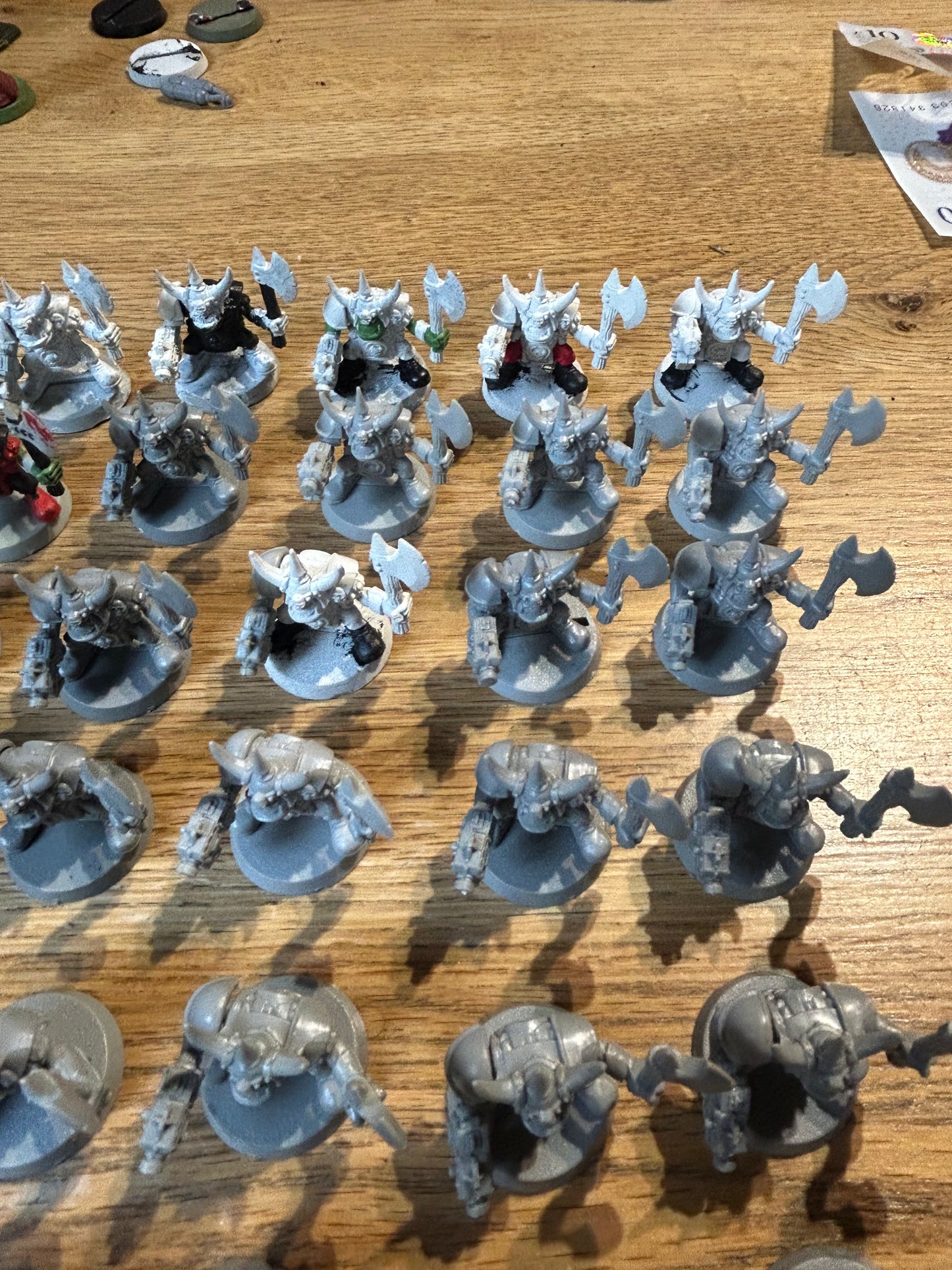 Warhammer 40k plastic monopose goff boyz x 33