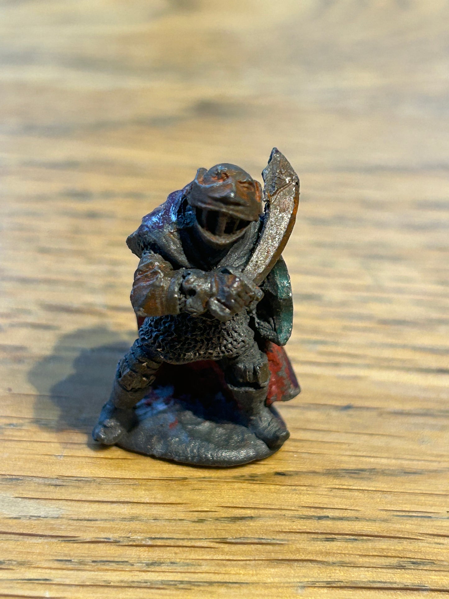Warhammer fantasy fighters Adventurer w. Plate Mail & Cape c01 (2C-09)