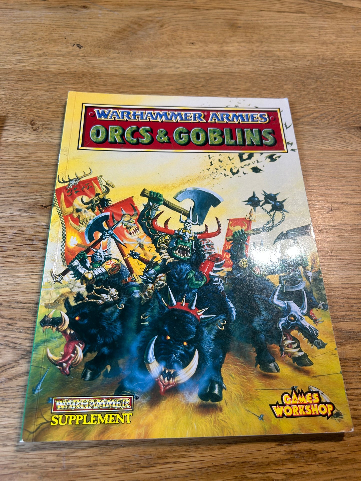 Orcs And Goblins Armies Book Warhammer Fantasy Battle 4th edition