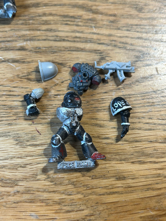 Space Marine Body Mk7 Armour Marines Metal 40k 2nd Ed 90s Citadel