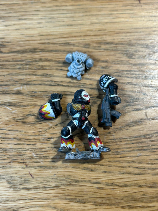 Space Marine Body Mk7 Armour Marines Metal 40k 2nd Ed 90s Citadel