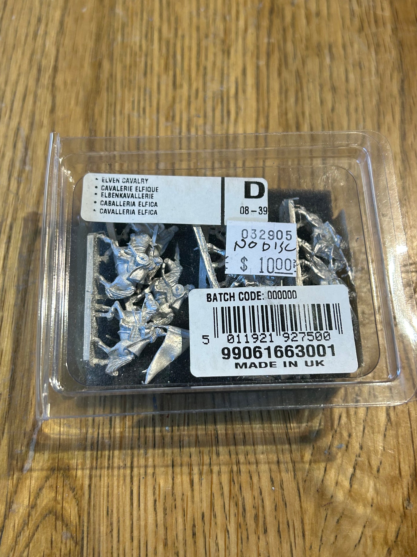 Battle of Five Armies Elven Cavalry Metal NEW Games Workshop 10mm Warmaster LOTR
 blister