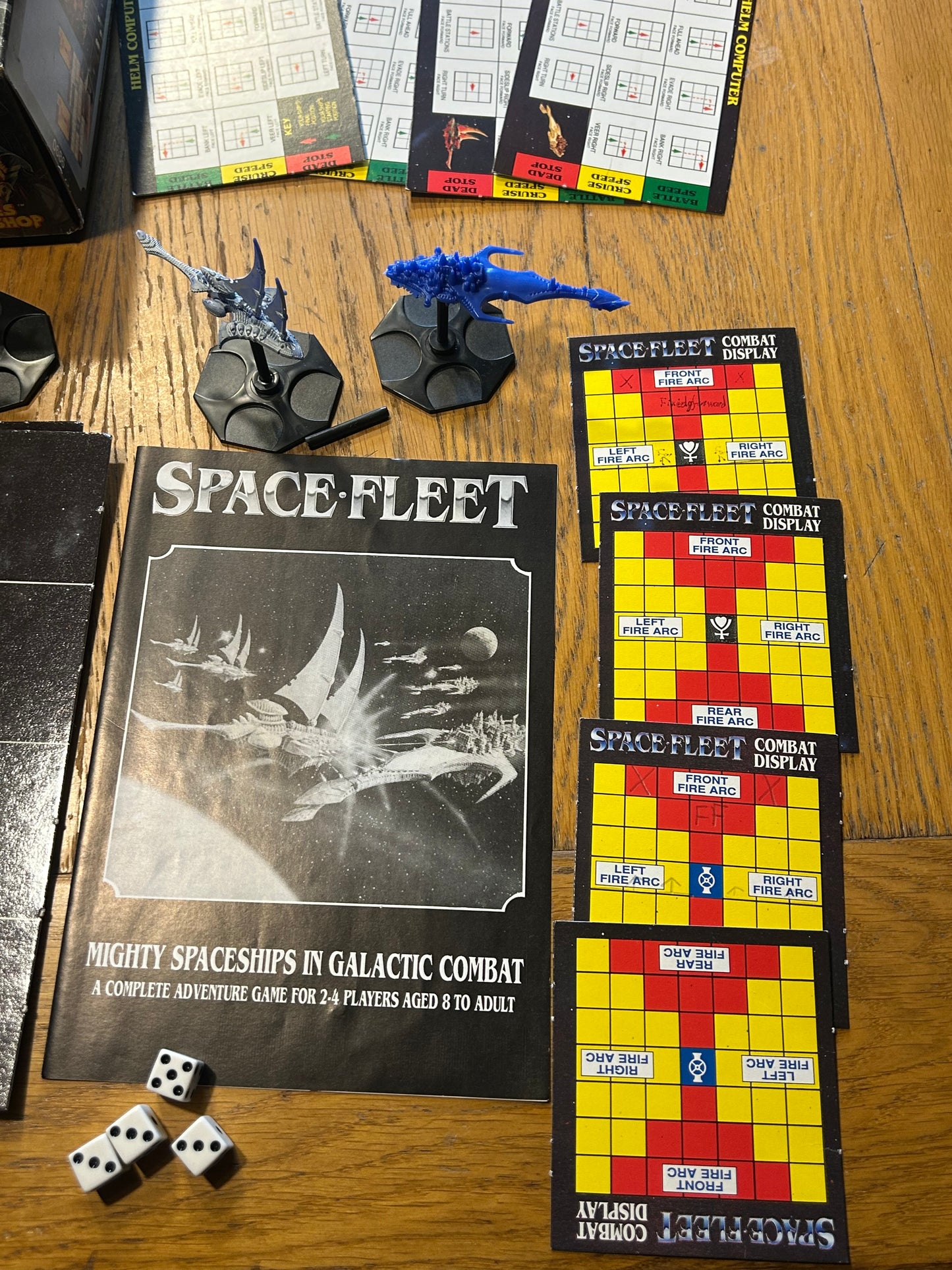 Games workshop space fleet boxed game incomplete (read description)