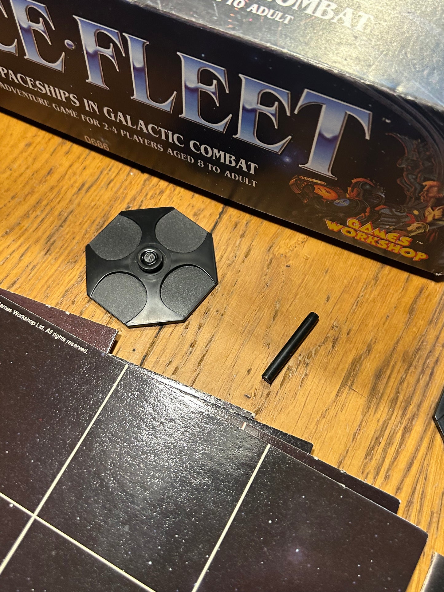 Games workshop space fleet boxed game incomplete (read description)