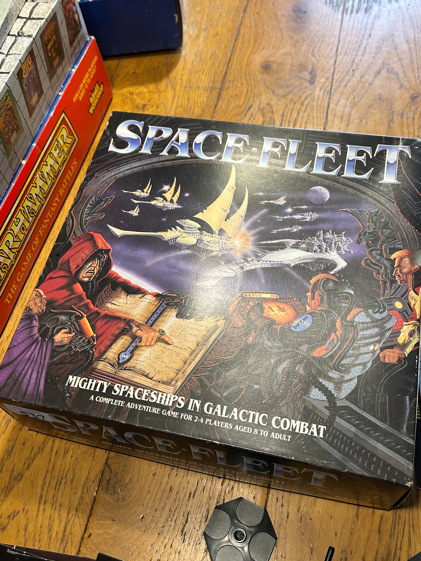Games workshop space fleet boxed game incomplete (read description)