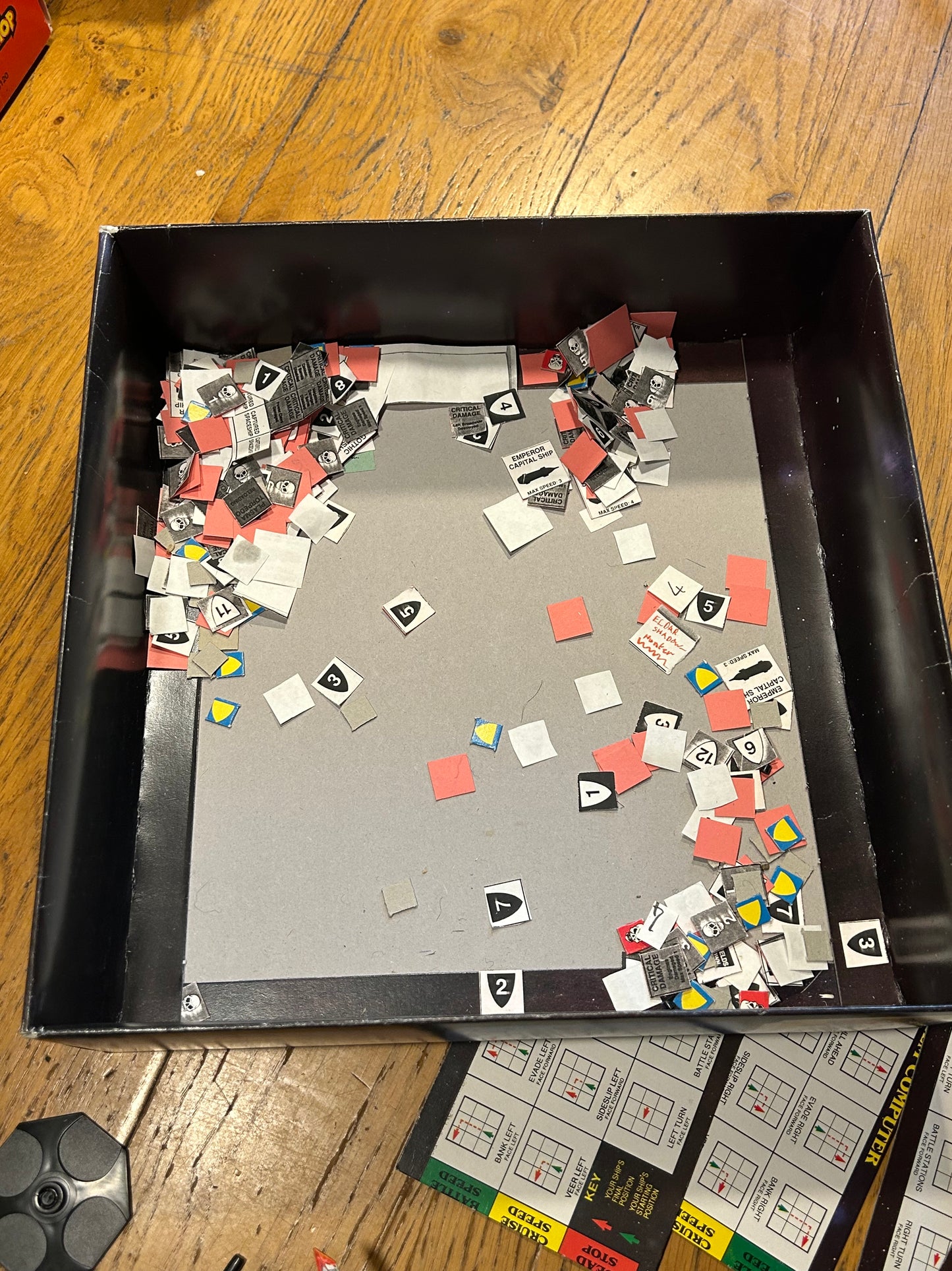 Games workshop space fleet boxed game incomplete (read description)