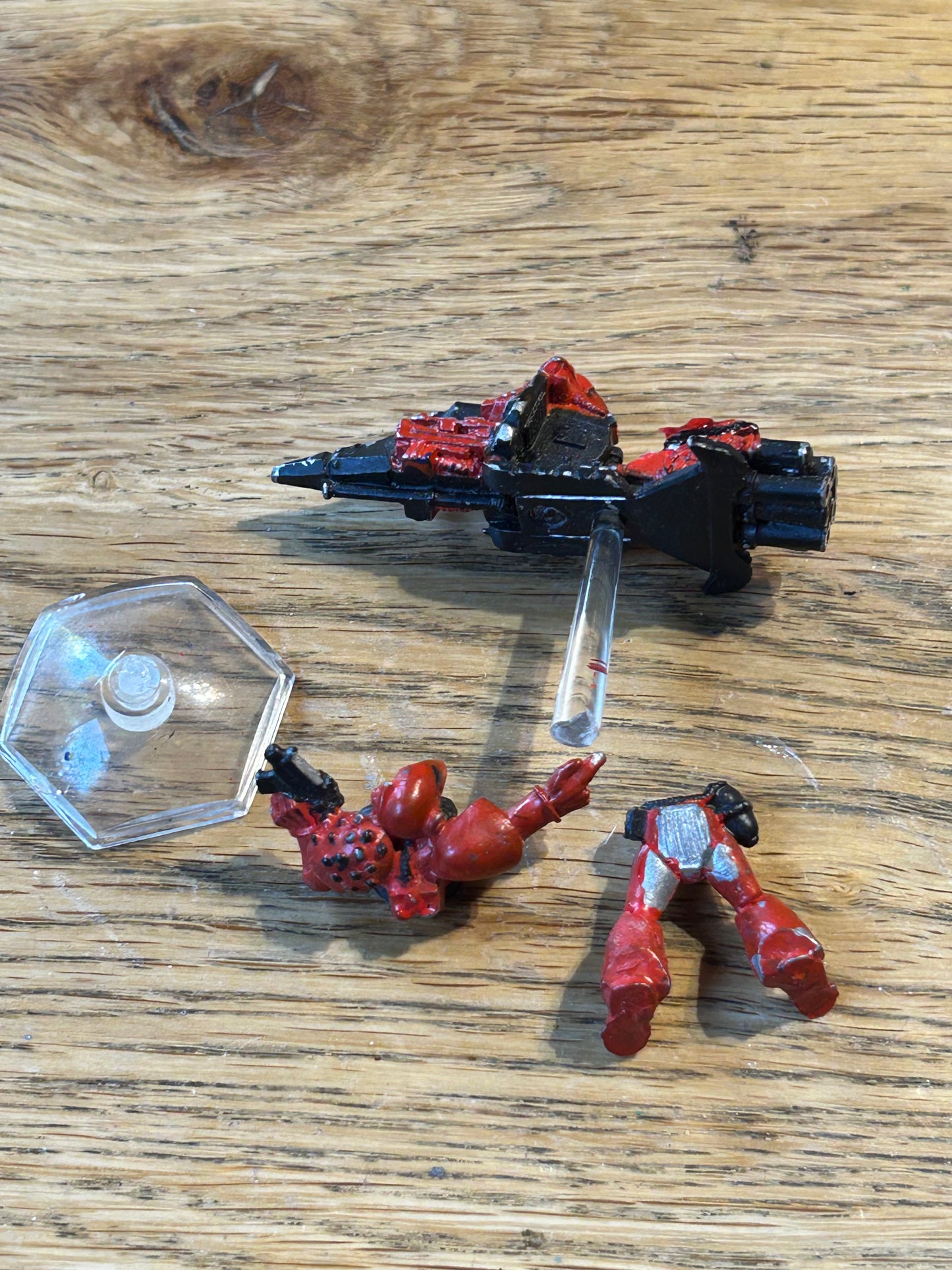 Games Workshop Citadel Space Marine Jet Bike Cycle Techmarine Rogue Trader (broken flying base but could be fixed with glue)