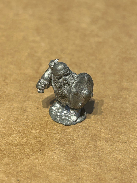 1981 FTD7 Dwarf w. Hammer & Pick Fantasy Tribes Citadel Pre Slotta C07 warhammer fantasy
