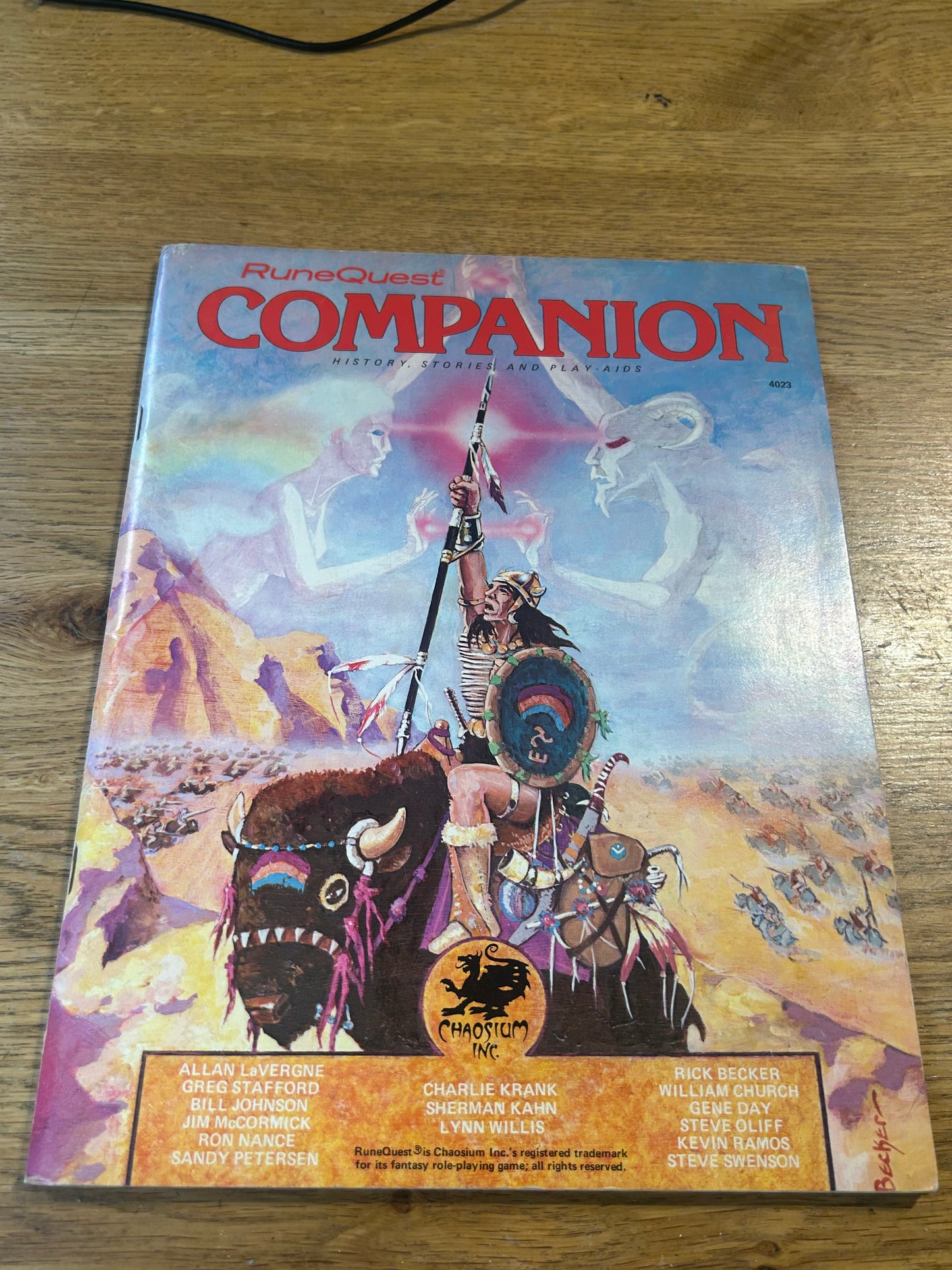 Runequest Companion 2nd edition sourcebook