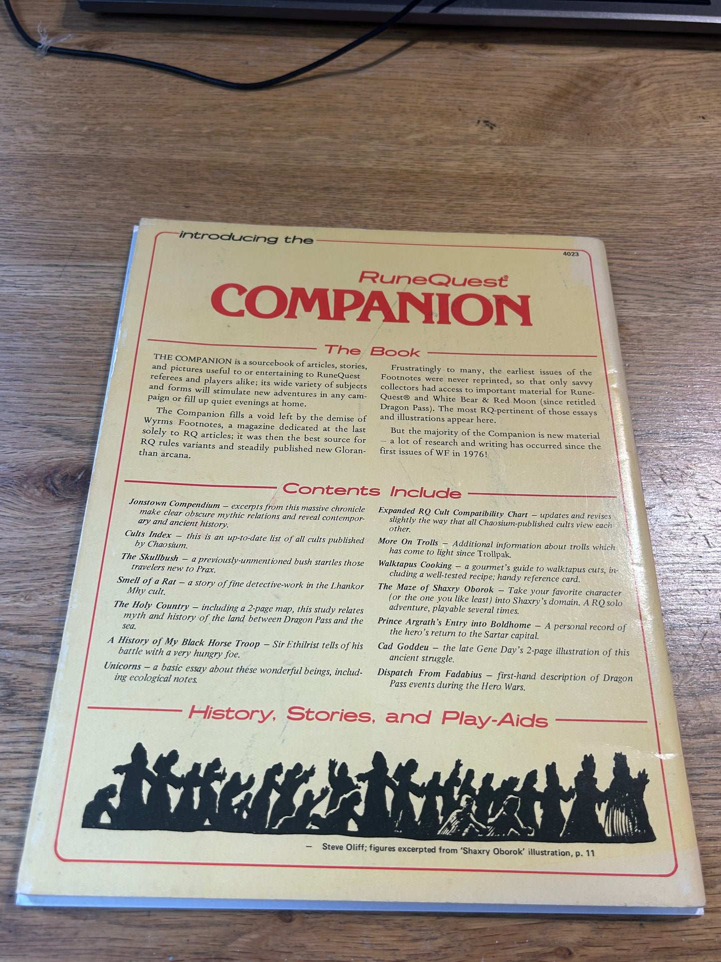 Runequest Companion 2nd edition sourcebook