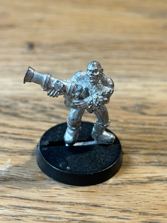 Gorkamorka Digga Boy w/ Blunderbuss Boyz Orks Metal Citadel 90s
