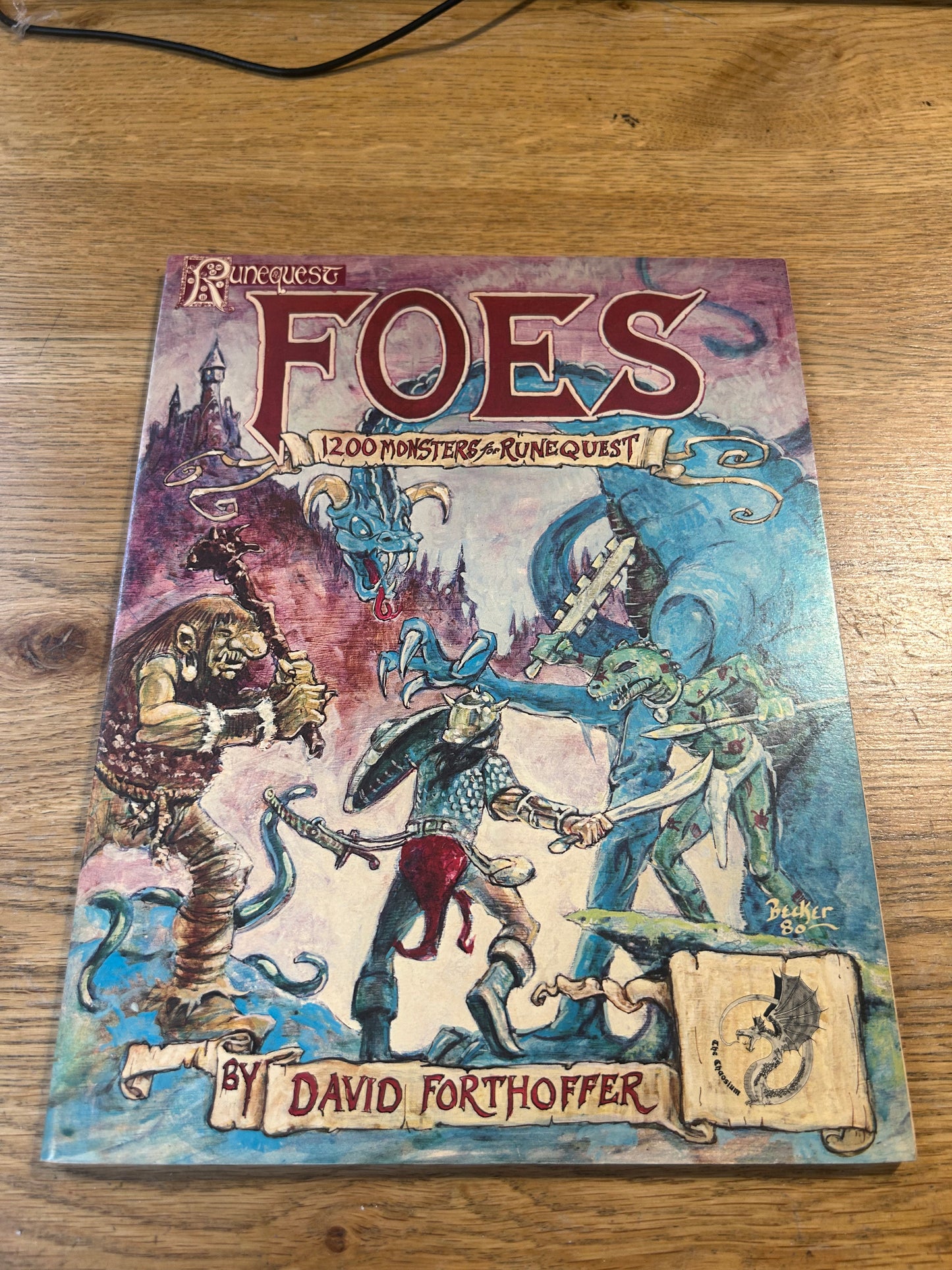 FOES (1200 Monsters for Runequest RPG) Chaosium