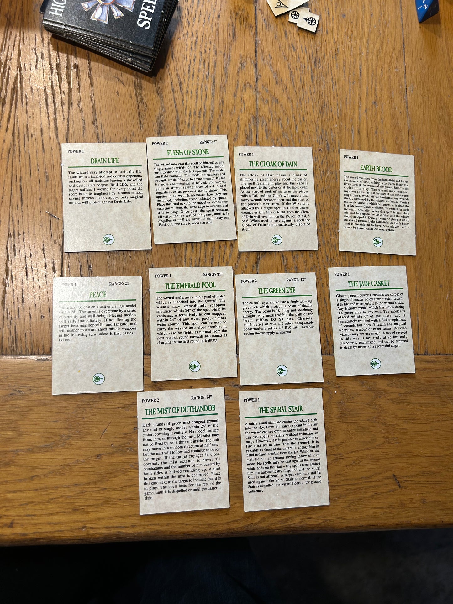 Warhammer fantasy 4th edition boxed set game plus battle magic (incomplete but more than enough to play) box has a hole at the bottom and some items have more wear than others