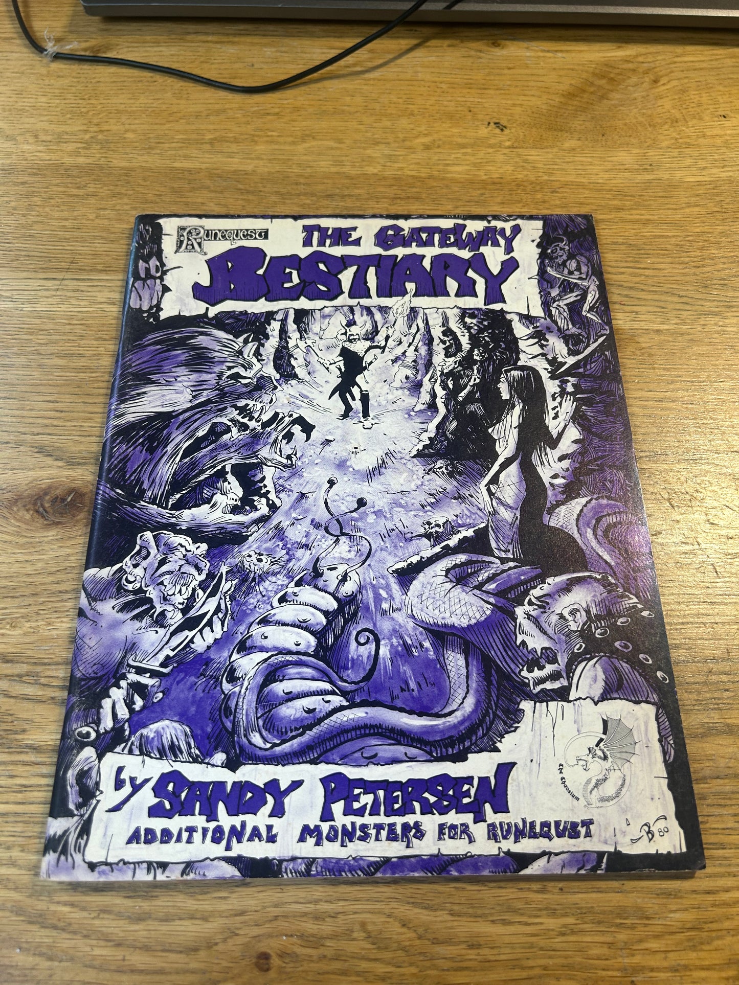 Runequest Gateway Bestiary Sandy Petersen Additional Monsters for RuneQuest
