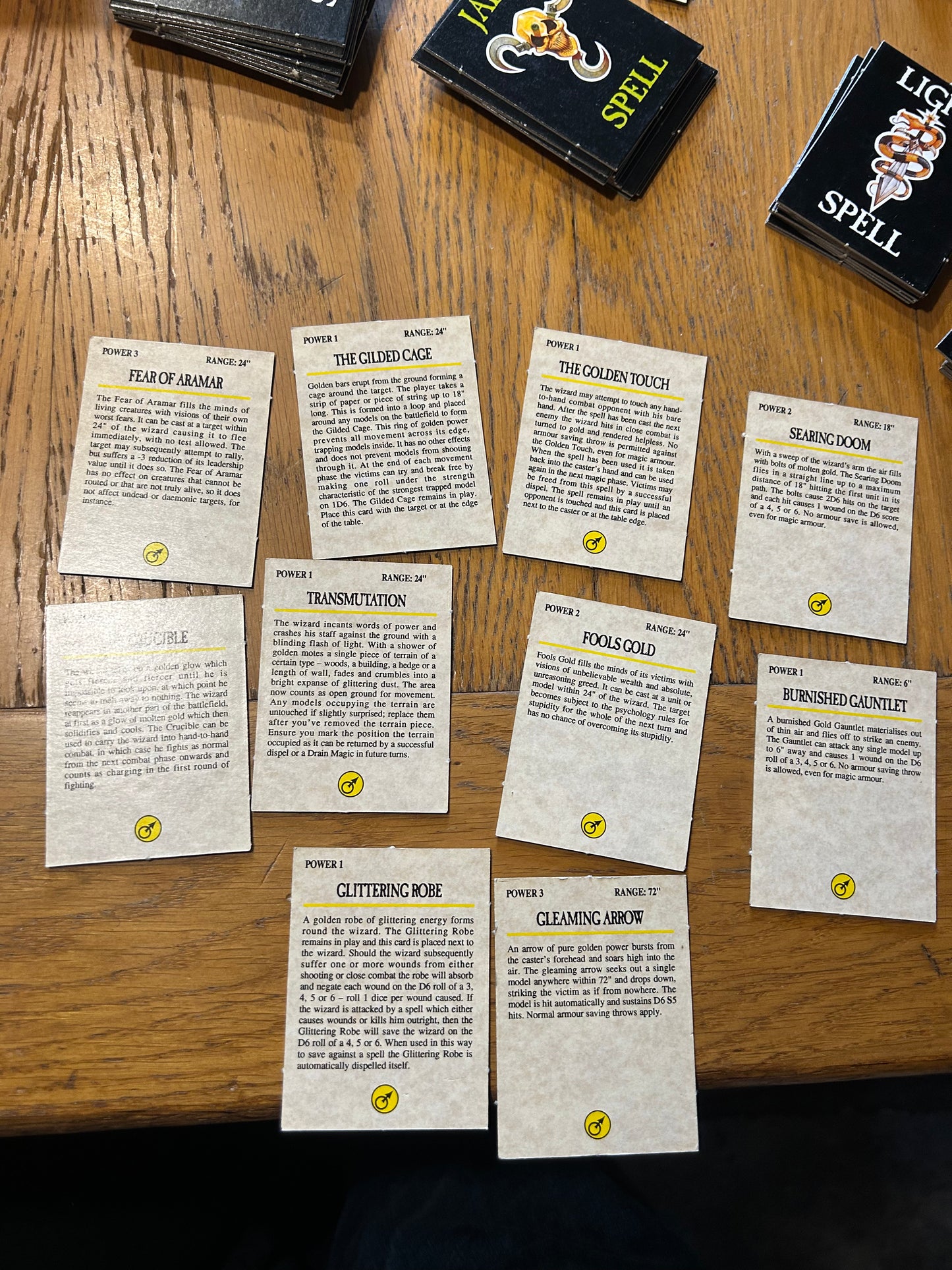 Warhammer fantasy 4th edition boxed set game plus battle magic (incomplete but more than enough to play) box has a hole at the bottom and some items have more wear than others