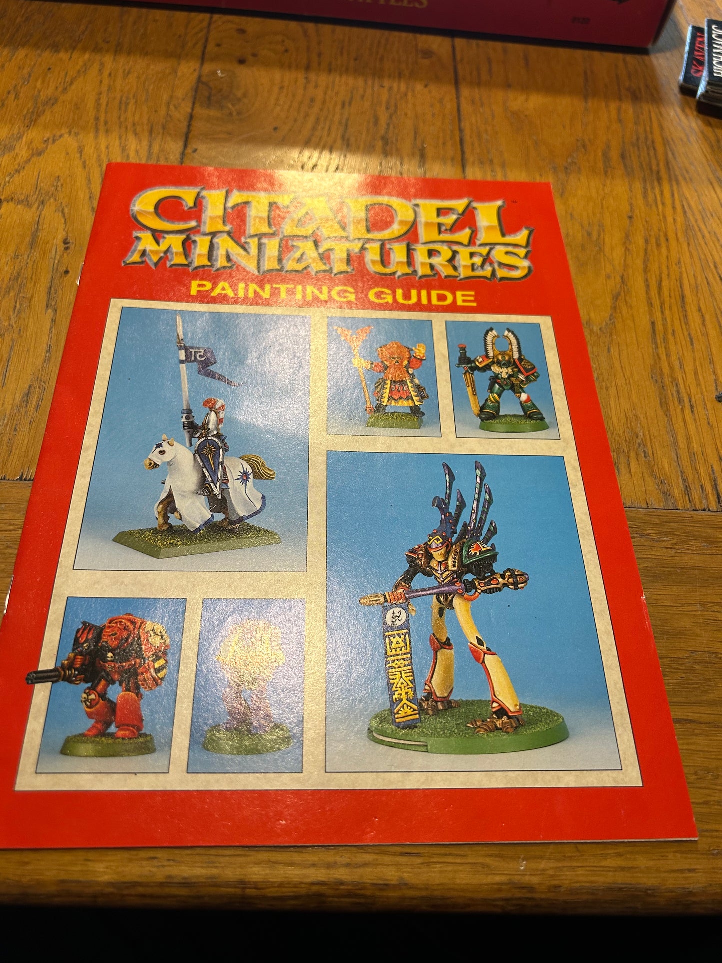 Warhammer fantasy 4th edition boxed set game plus battle magic (incomplete but more than enough to play) box has a hole at the bottom and some items have more wear than others