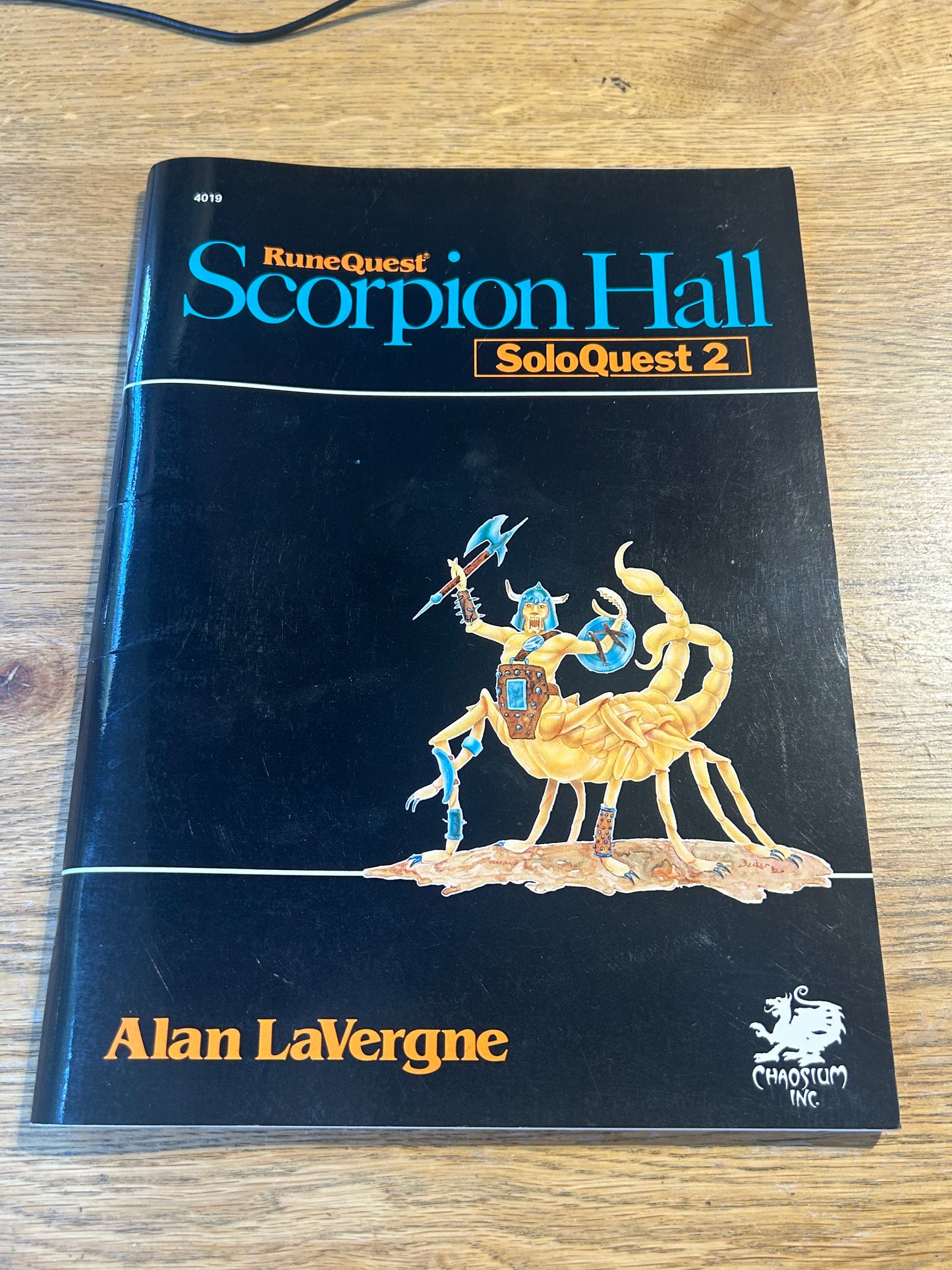 Runequest - Scorpion Hall - Soloquest 2 - Very good condition