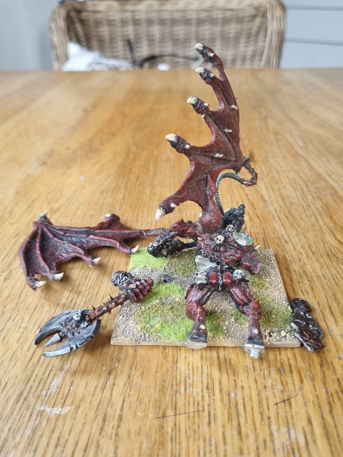 2003 Chaos Blood Thirster Greater Daemon of Khorne Citadel Demon 40K