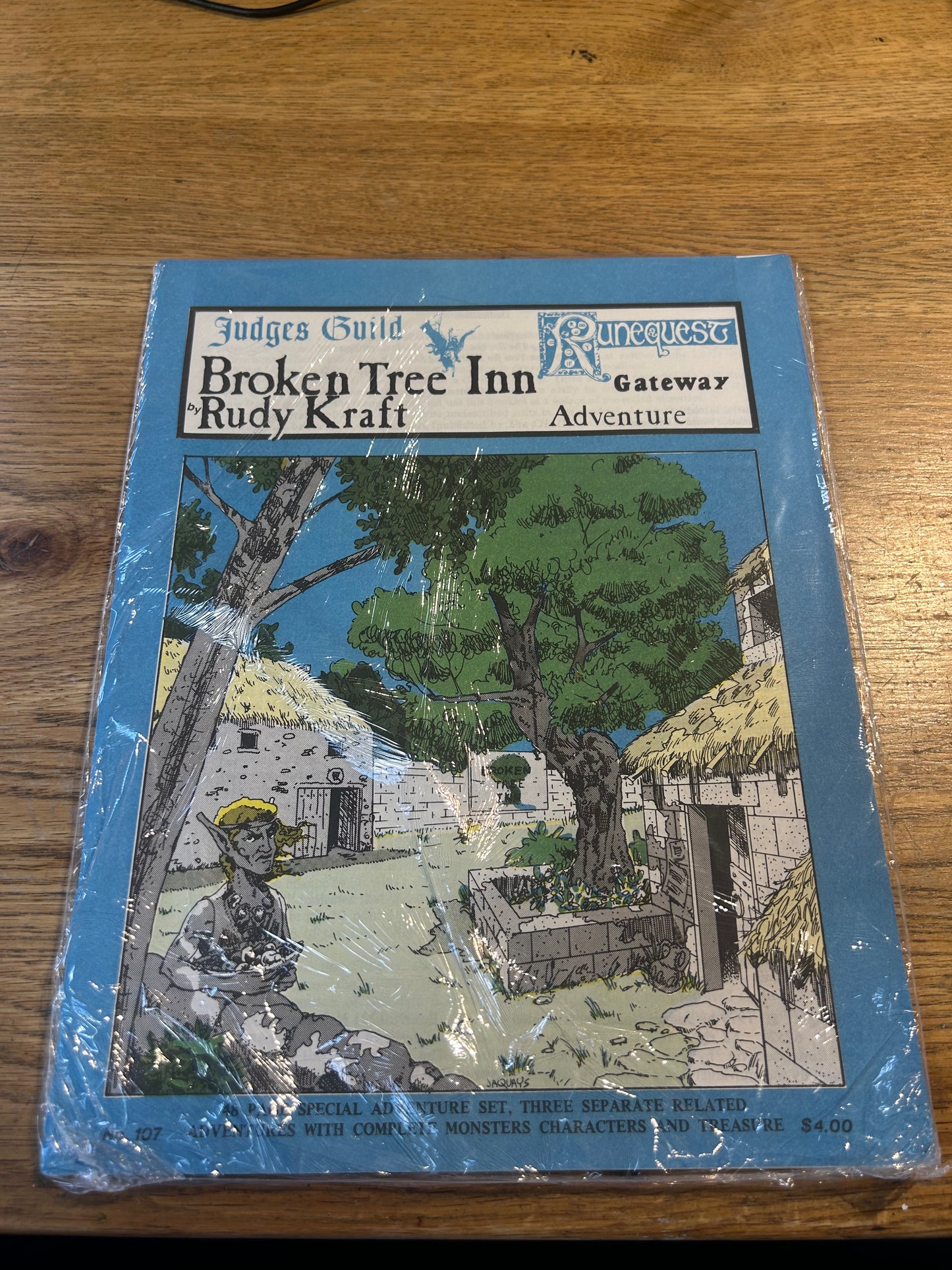 Broken Tree Inn - Runequest - Judges Guild - New In Shrink