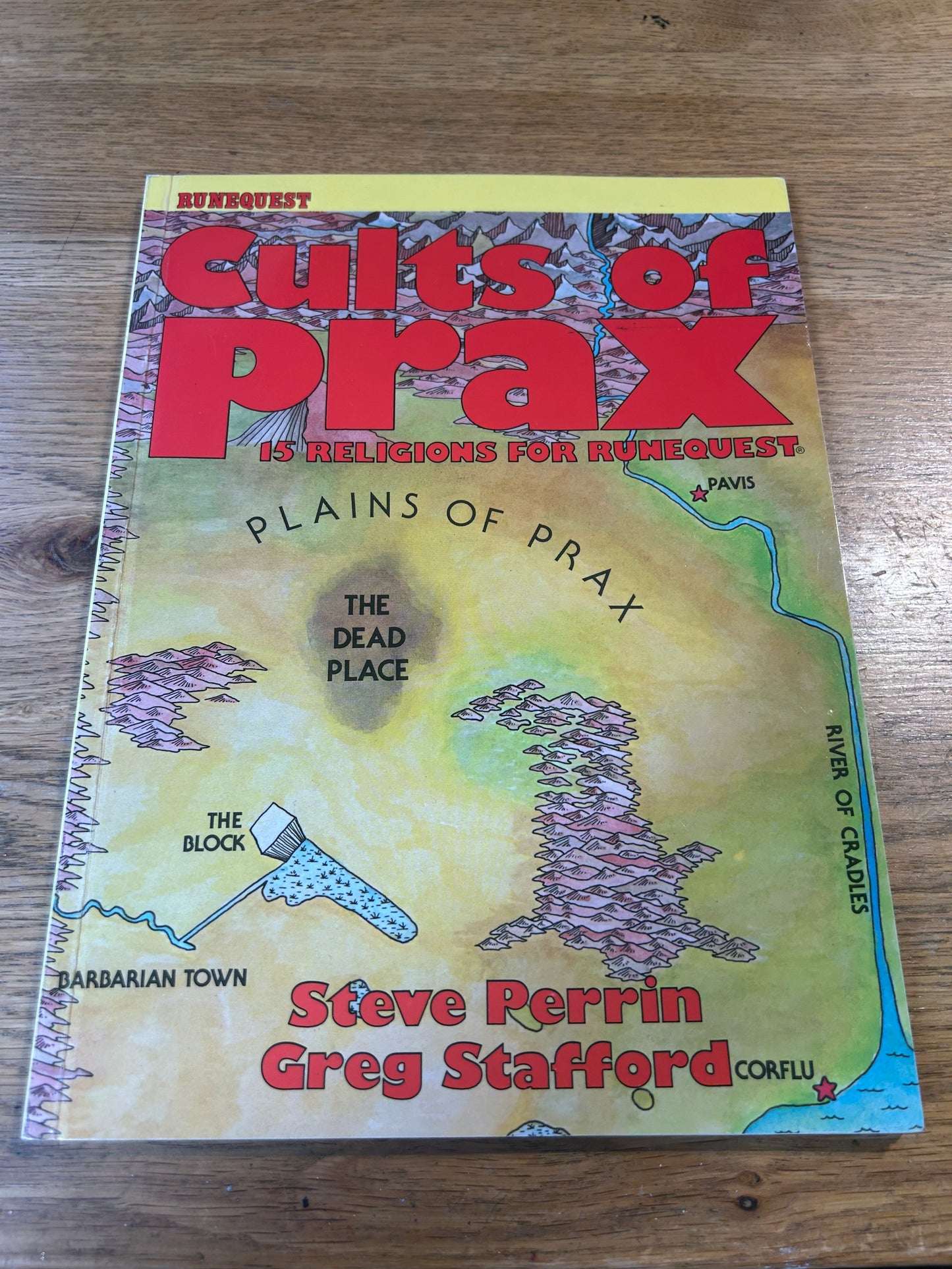Games Workshop RuneQuest Cults of Prax Fantasy Roleplaying Supplement