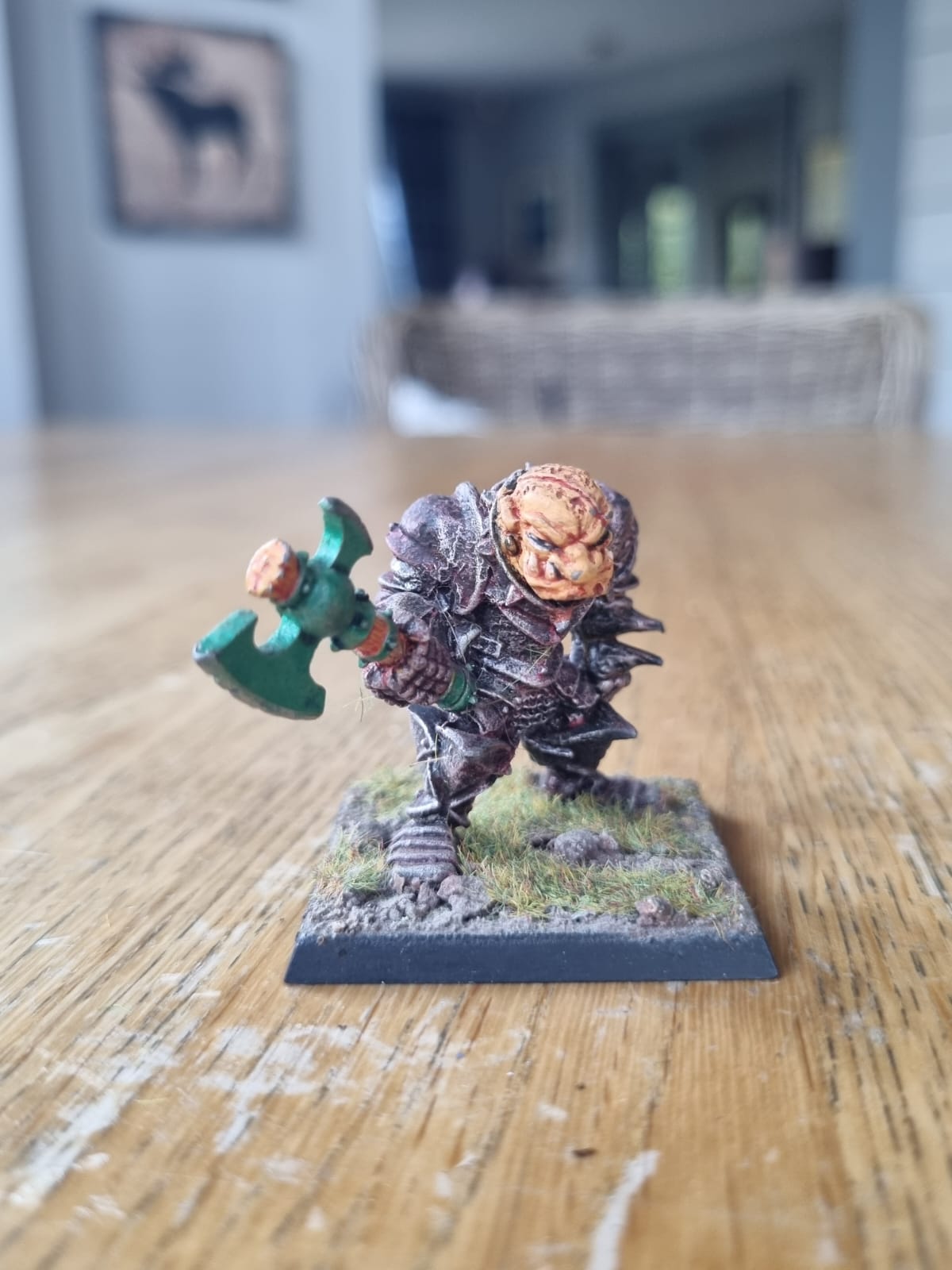Warhammer fantasy Ogre Renegade Skrag The Slaughterer C23 ogre Kingdoms old world