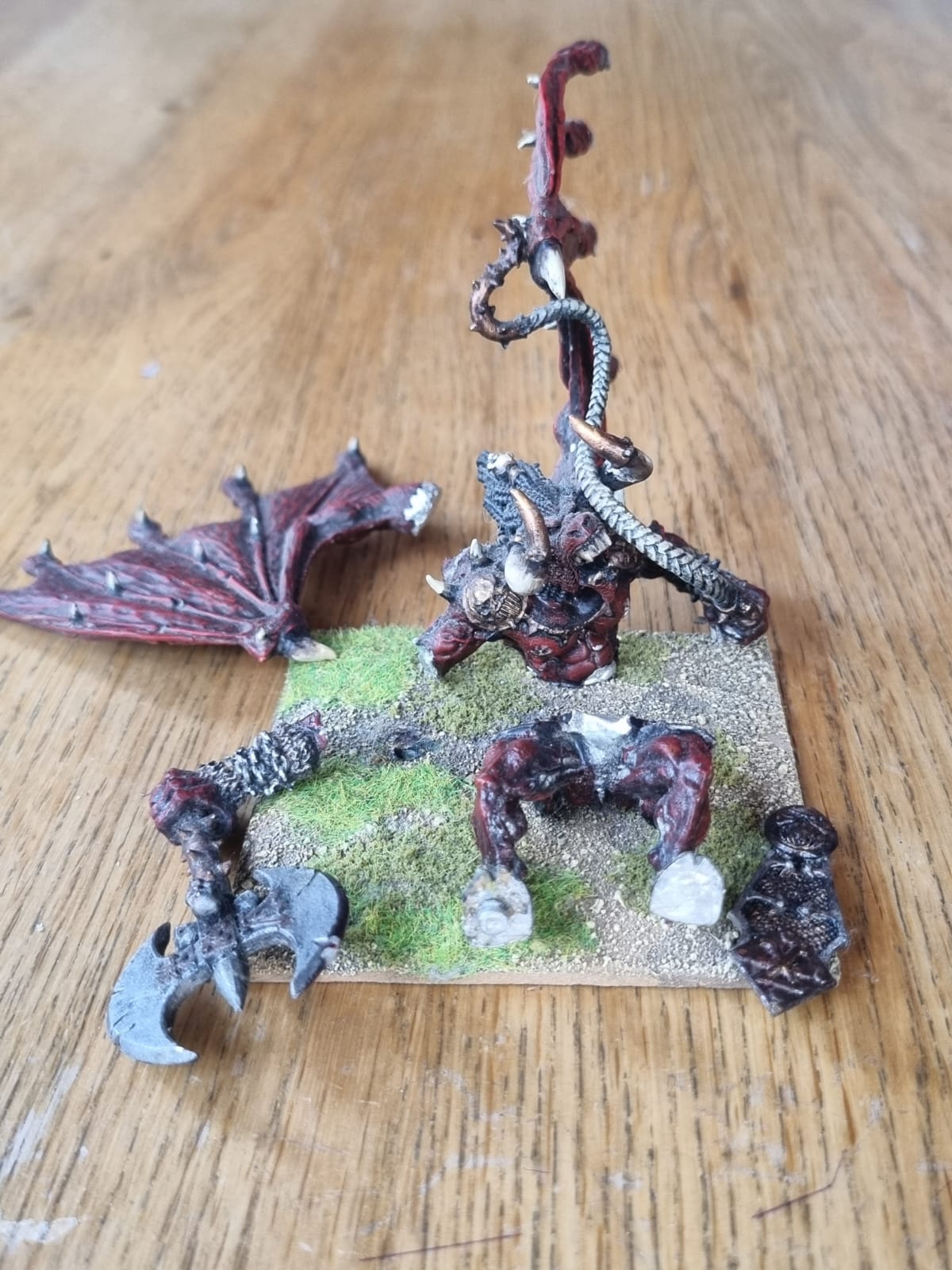 2003 Chaos Blood Thirster Greater Daemon of Khorne Citadel Demon 40K