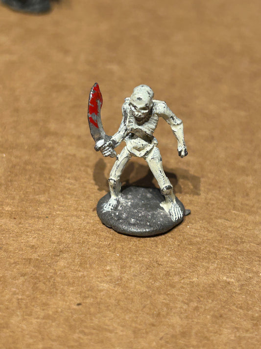 Warhammer fantasy tribes FTS2 Skeleton Attacking w. Scimitar