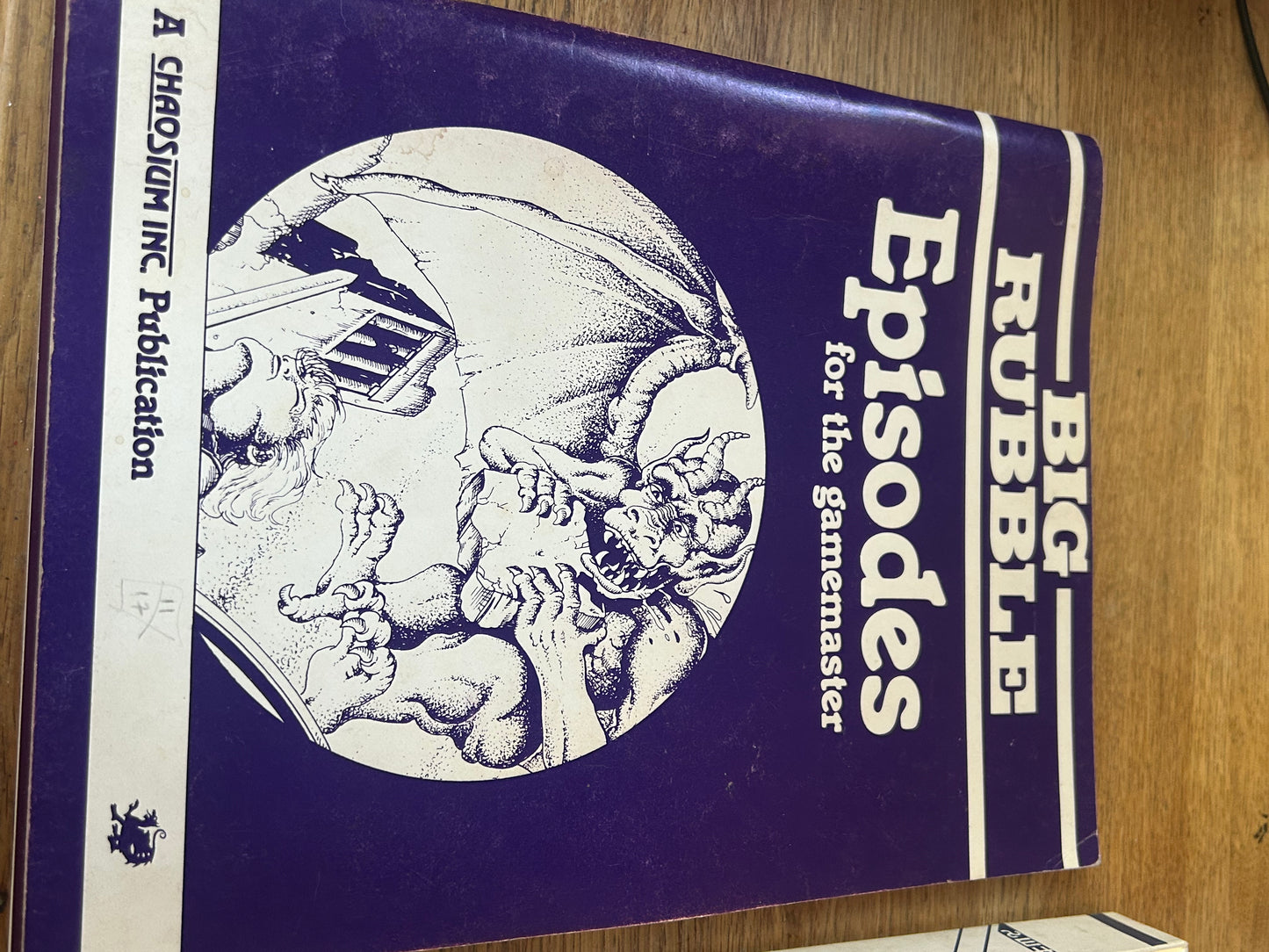Runequest Big Rubble Rpg Boxed Set Chaosium