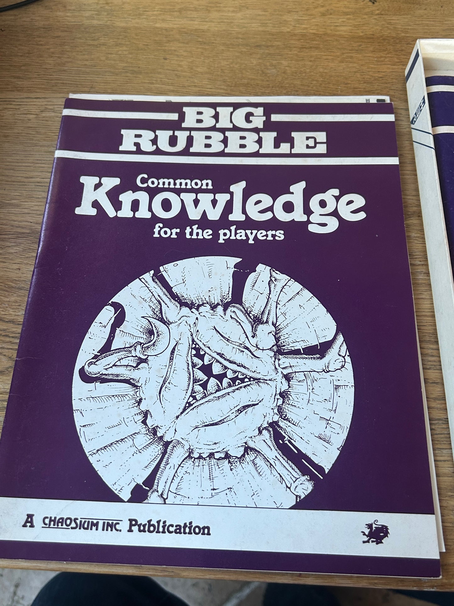 Runequest Big Rubble Rpg Boxed Set Chaosium