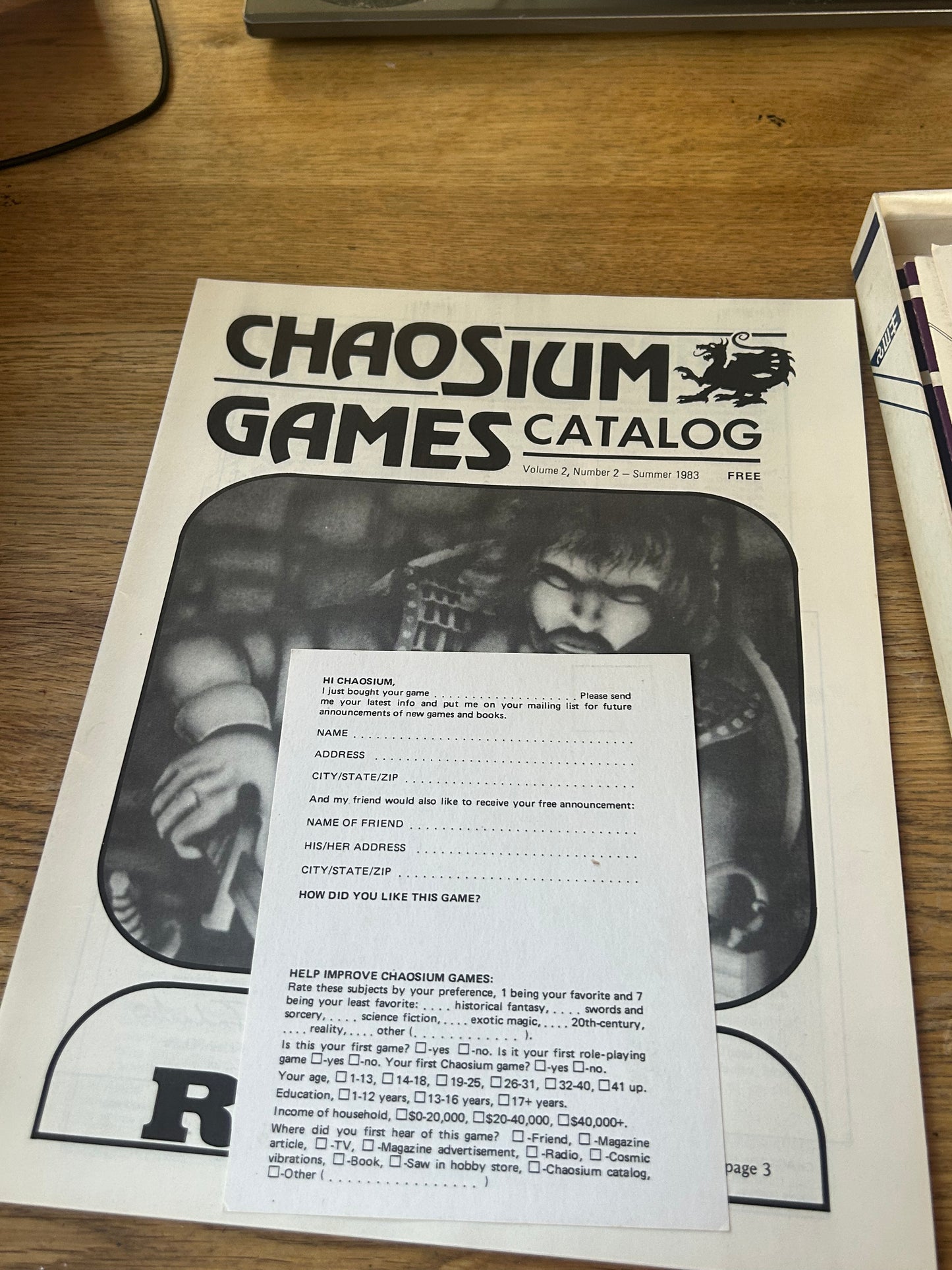 Runequest Big Rubble Rpg Boxed Set Chaosium