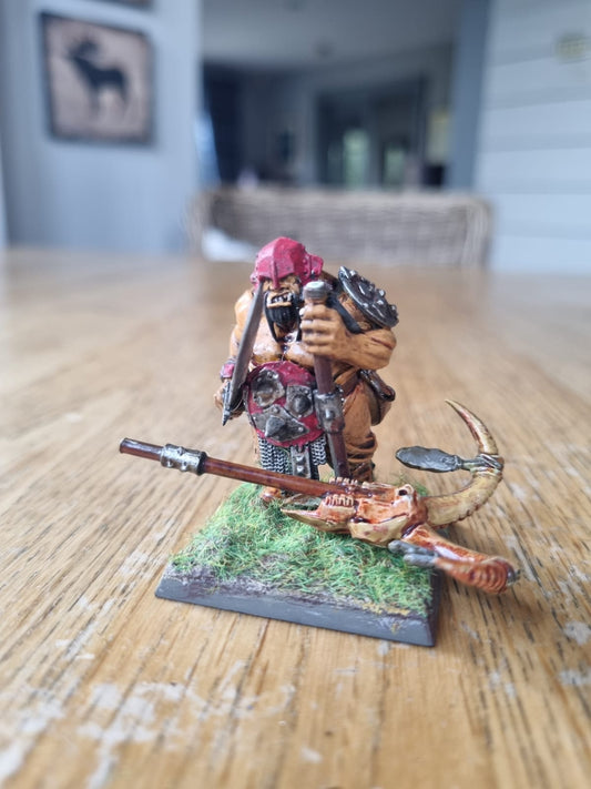 Warhammer fantasy ogre kingdoms ogre bulls standard