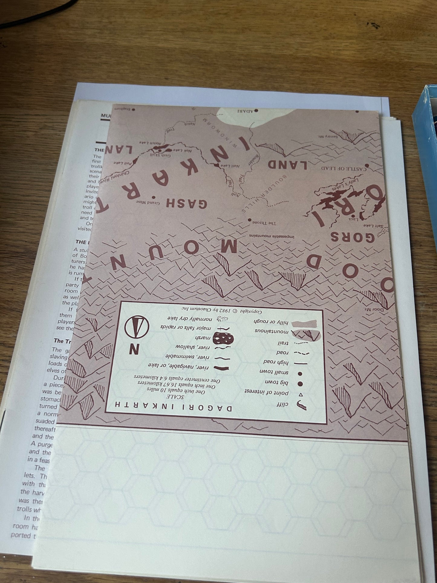 Trollpak Troll Facts, Secrets And Adventures Runequest Pack complete