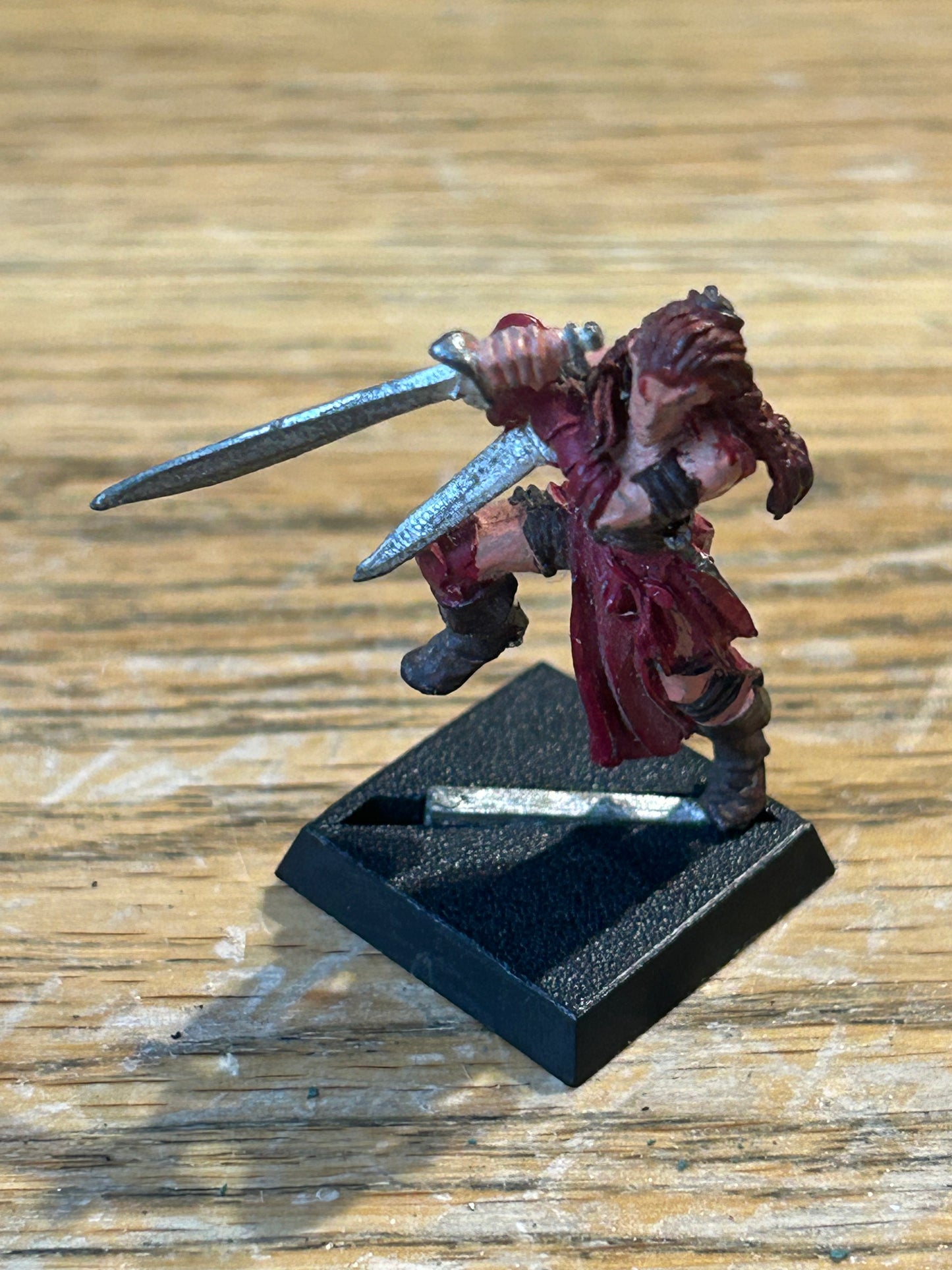 Warhammer fantasy wardancer wood elves metal