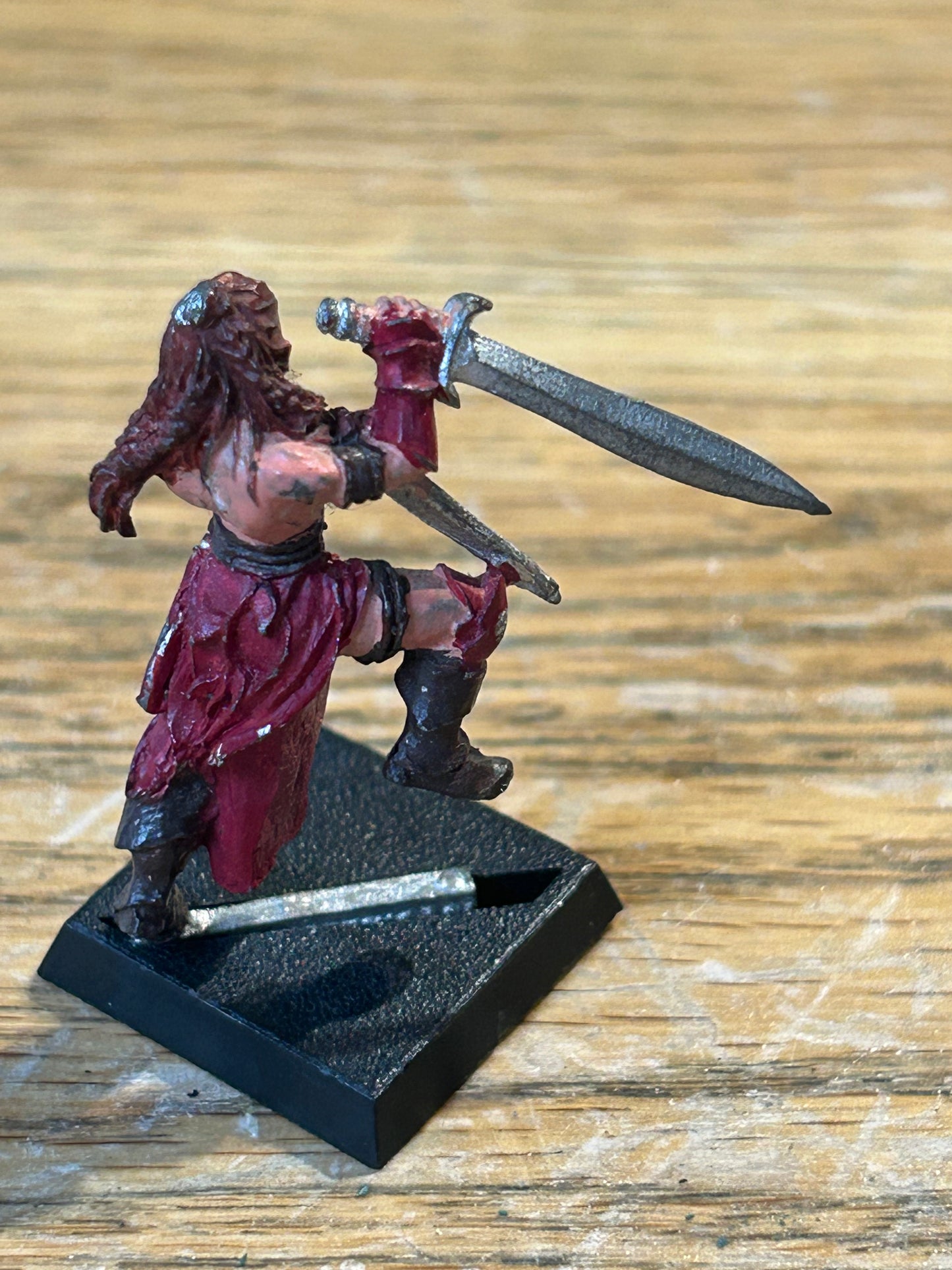 Warhammer fantasy wardancer wood elves metal