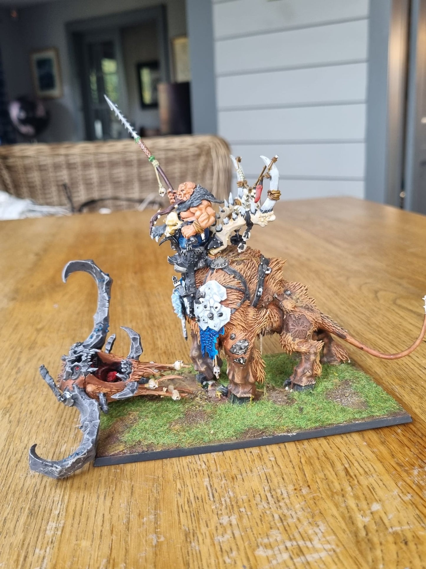 Warhammer fantasy Huskard on Stonehorn