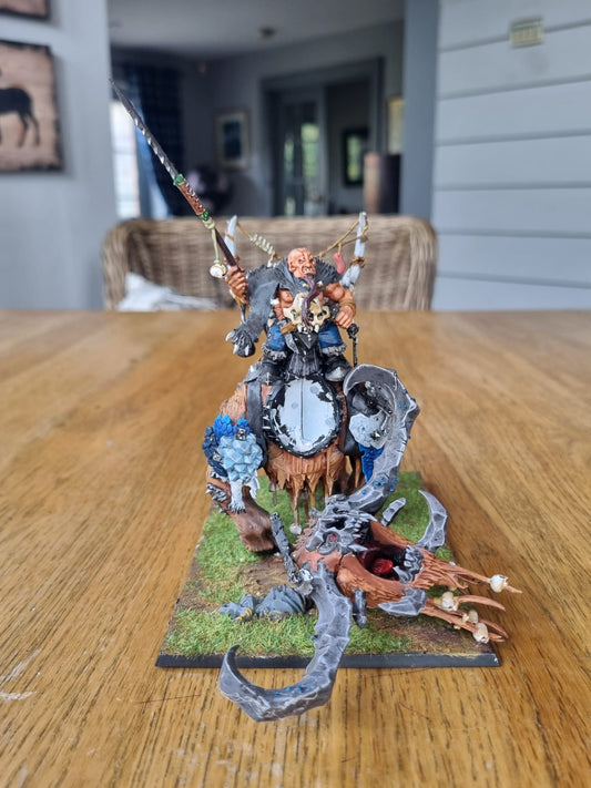 Warhammer fantasy Huskard on Stonehorn