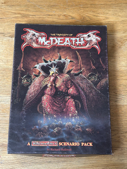 The Tragedy Of Mcdeath Warhammer  Scenario Pack Games Workshop  (incomplete but mostly there )