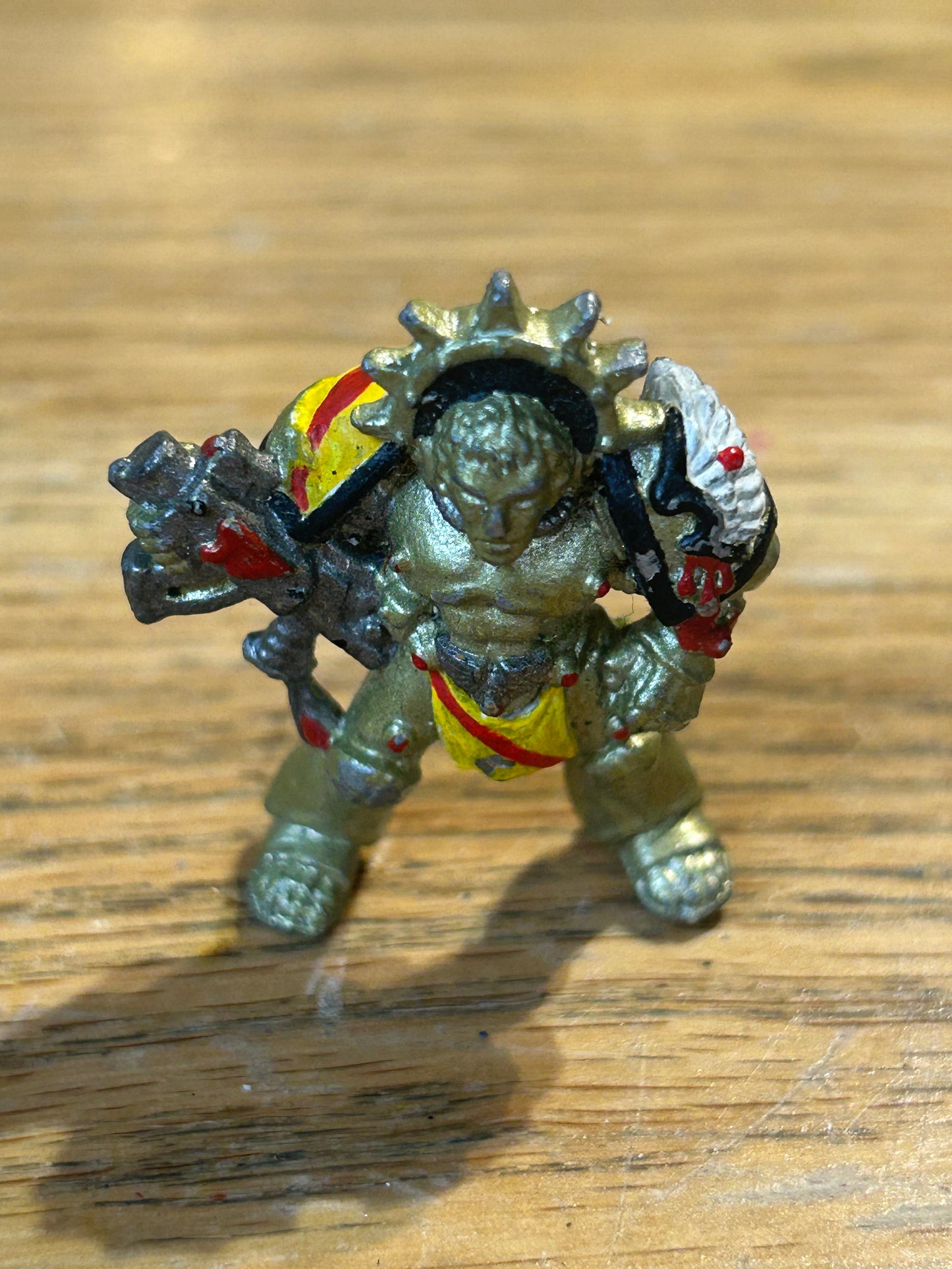 Warhammer 40k Space Marines Captain Tycho GW OOP l Rogue Trader blood angels (no backpack or tab)