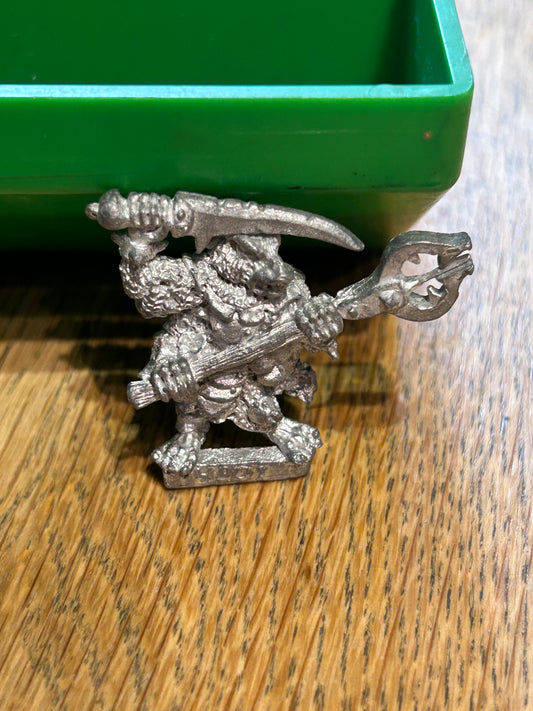 Citadel Warhammer 80s C47 Skaven Throt the Unclean Champion